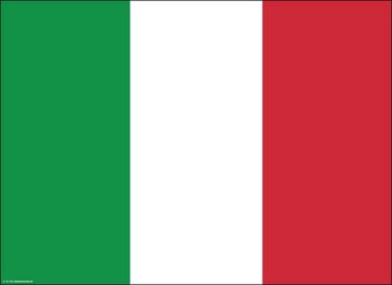 Platzset, Tischsets I Platzsets - Italienische Flagge - 10 Stück aus hochwertigem Papier 44 x 32 cm, Tischsetmacher, (10-St)