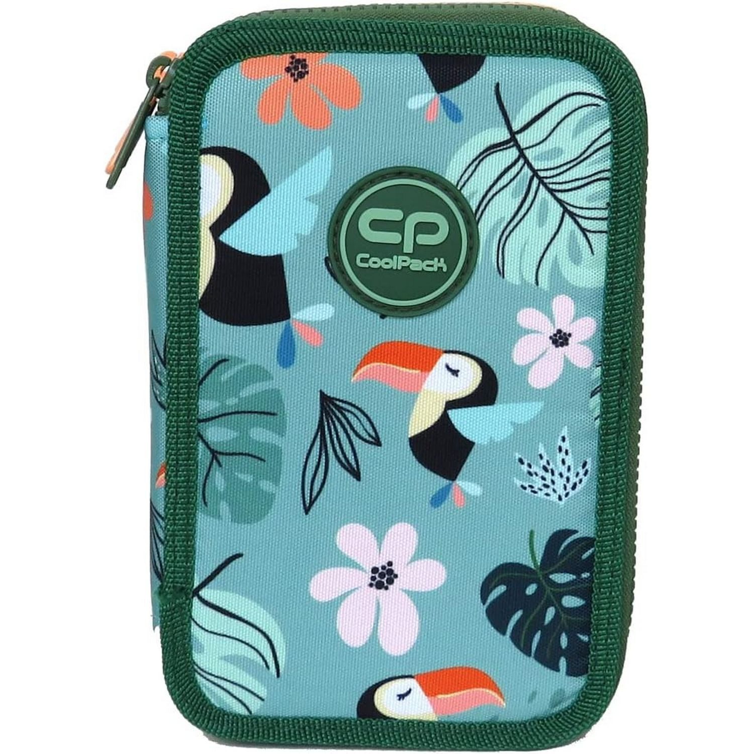 CoolPack Federmäppchen COOLPACK - JUMPER 3 - Dreifach-Federmäppchen mit Zubehör - TOUCANS