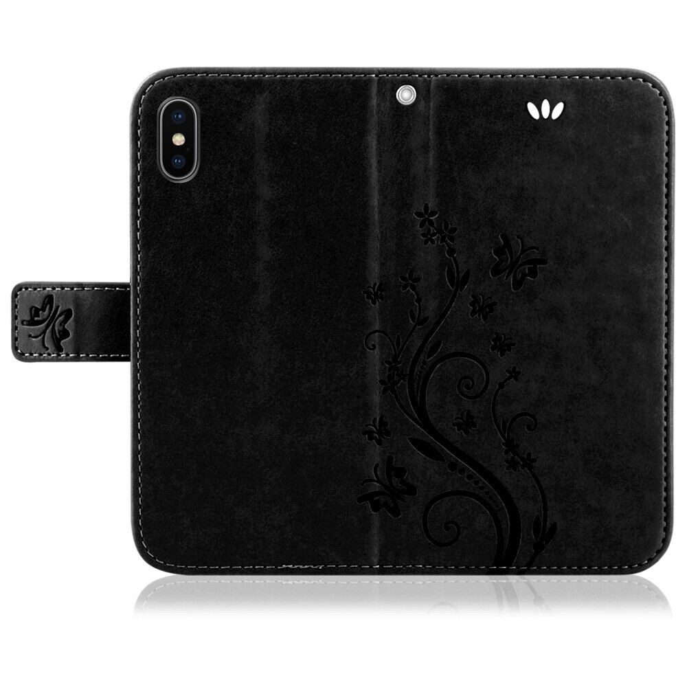betterfon Handyhülle Handytasche für Apple iPhone Klapphülle Klapphülle, Bookstyle-Hülle: Magnetverschluss 3 Kartenfächer & Standfunktion
