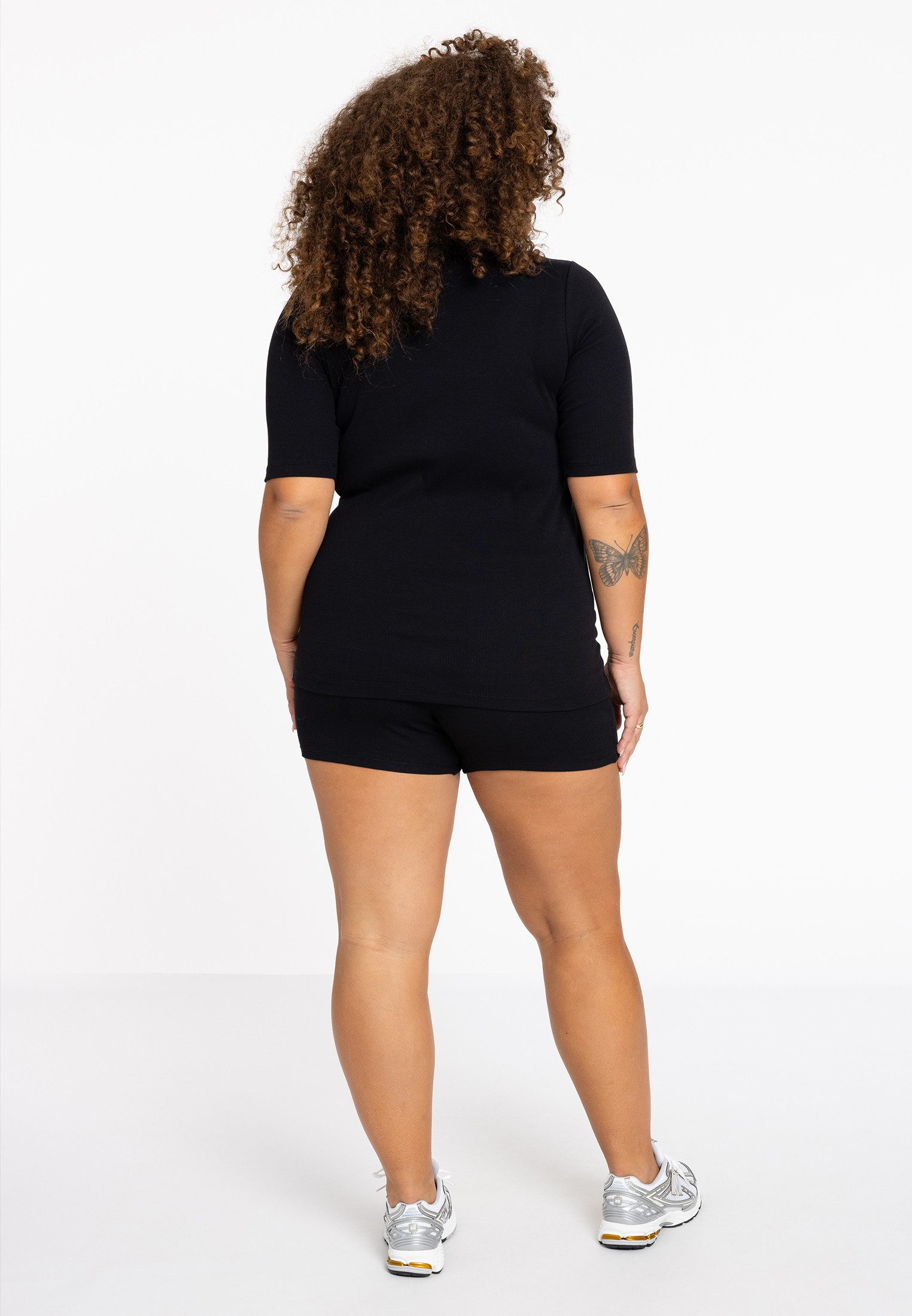YOEK Langarmshirt Damen T-shirt mit kurzarm günstig online kaufen