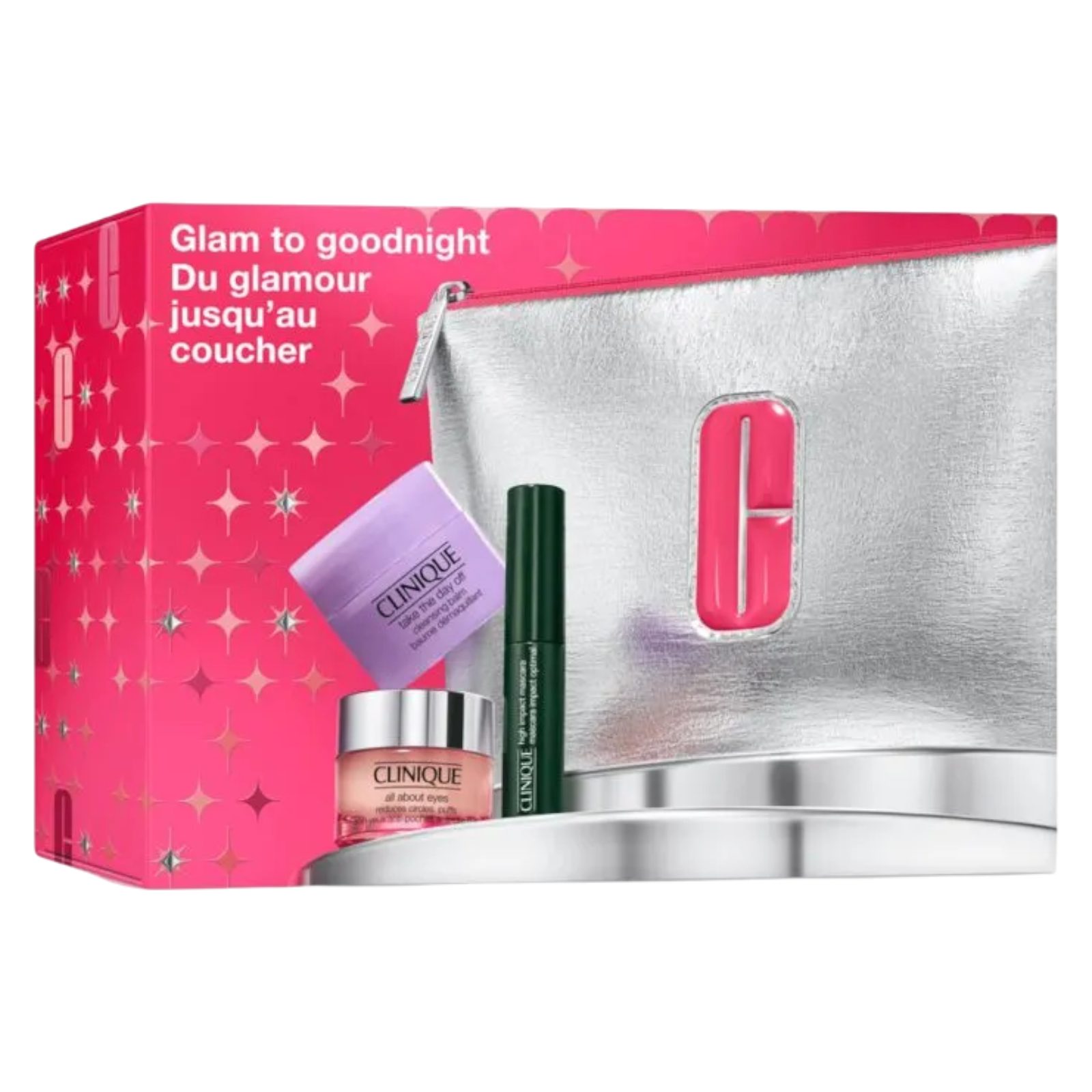 CLINIQUE Gesichtspflege-Set All About Eyes Glam To Goodnight, 3-tlg.