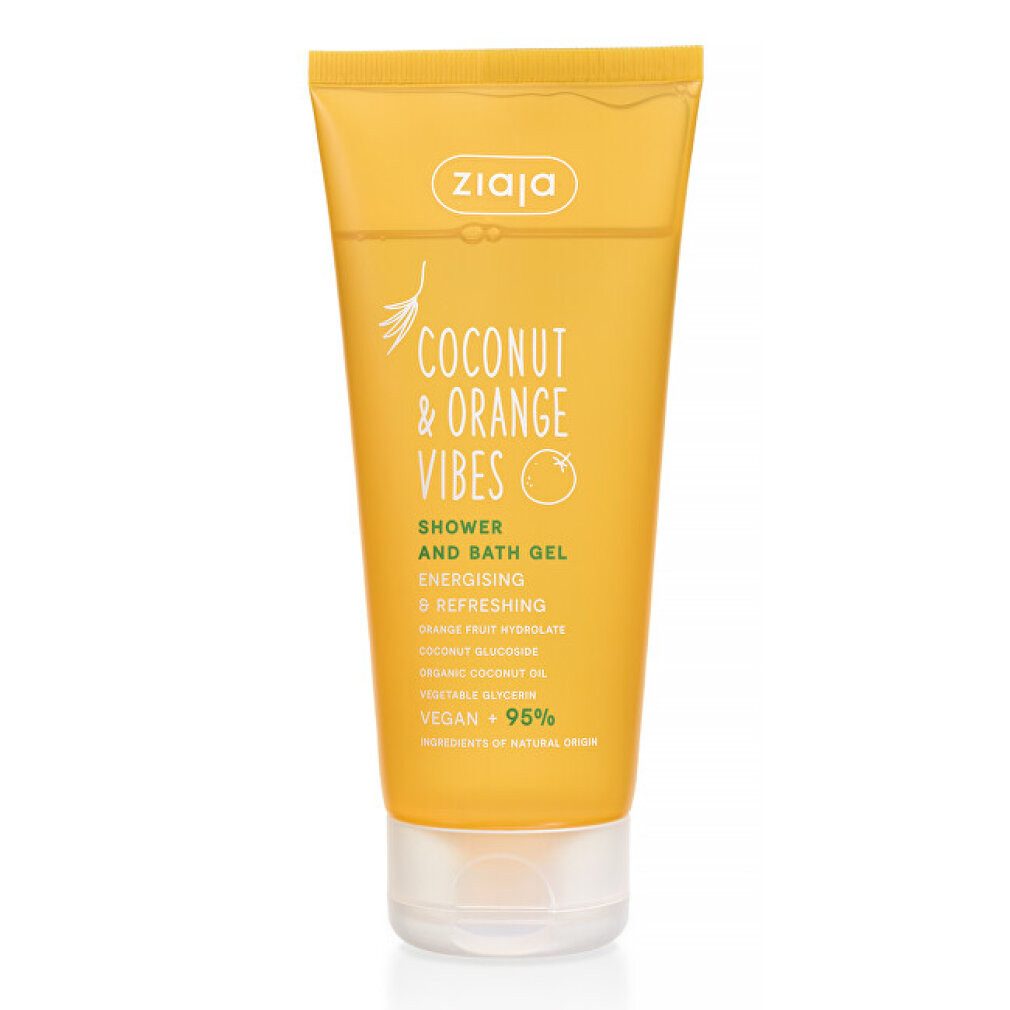 Ziaja Duschgel COCONUT & ORANGE VIBES belebendes und erfrischendes Bade- und Duschgel
