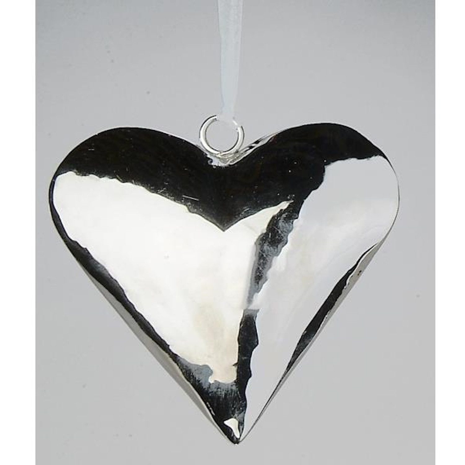 formano Hängedekoration Hearts, Höhe: 15cm, Farbe: Silber, Motiv: Herz
