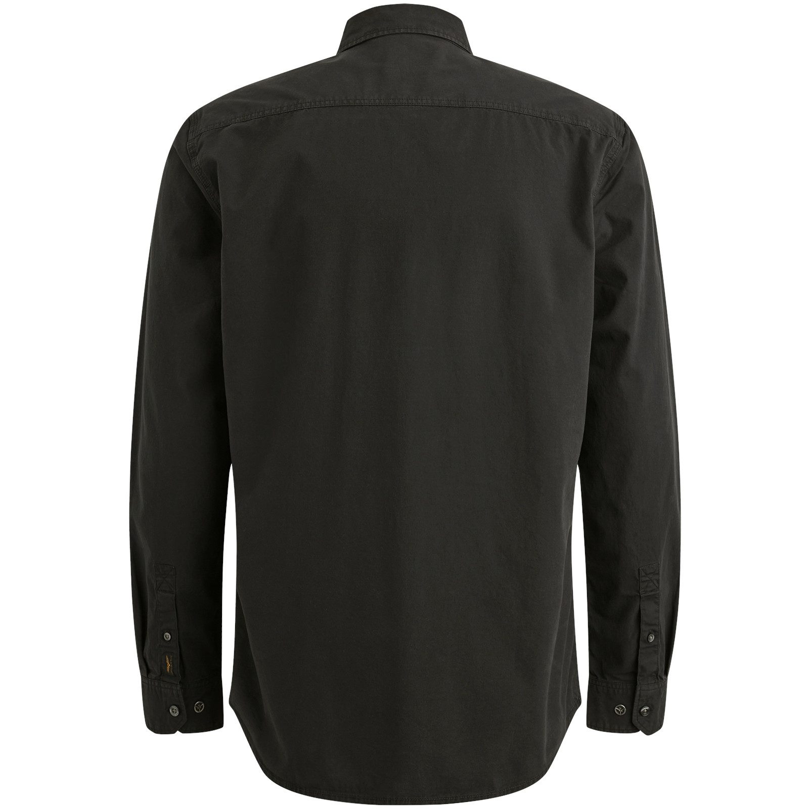 PME LEGEND Langarmhemd mit Logo Stickerei