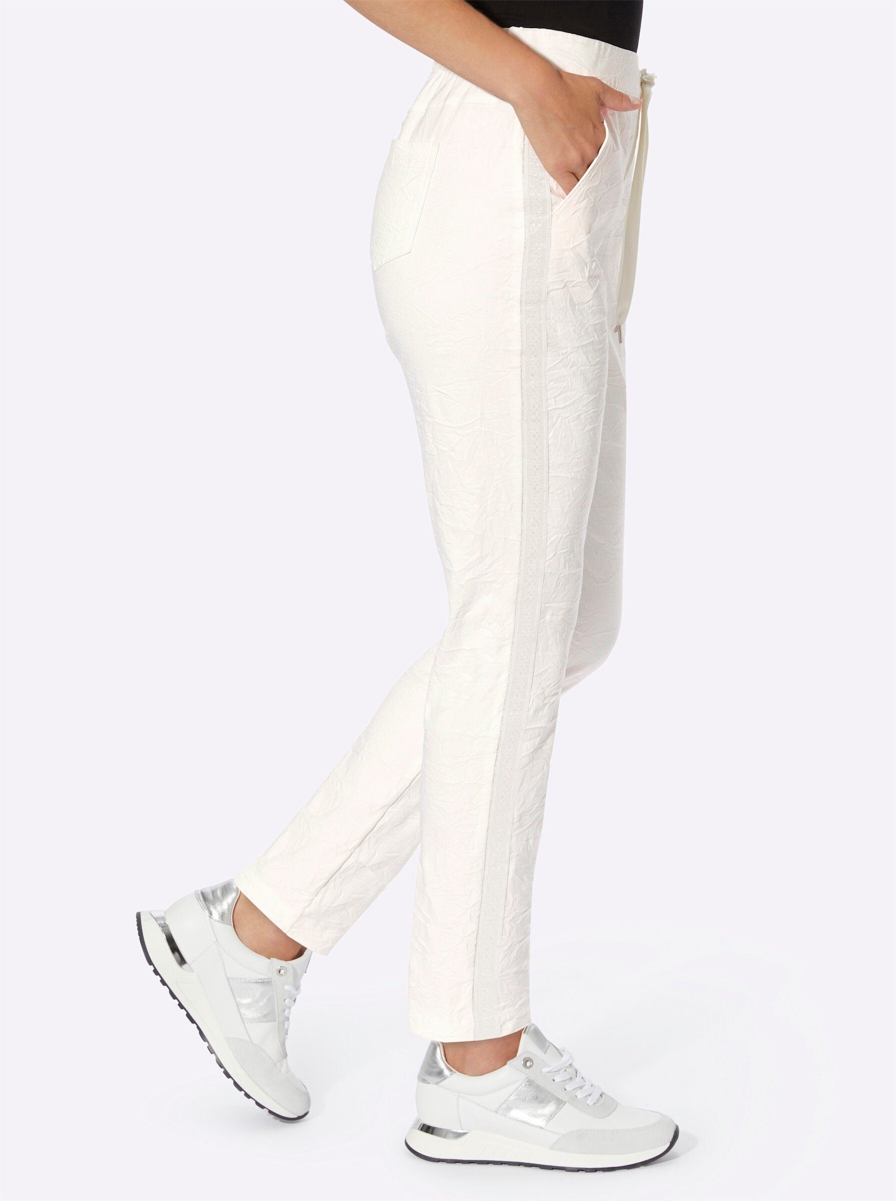 heine Jerseyhose Röhrenhose Innenbeinlänge ca. 71 günstig online kaufen