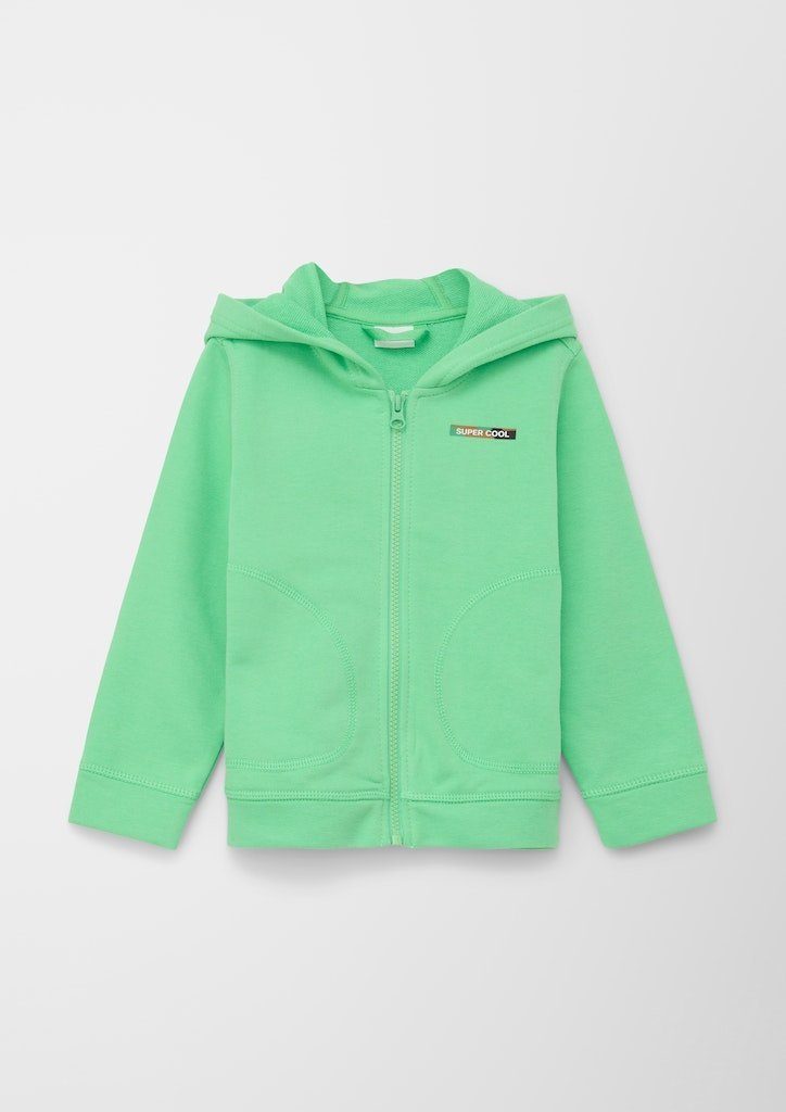 s.Oliver Kurzarmshirt Sweatshirt Jacke