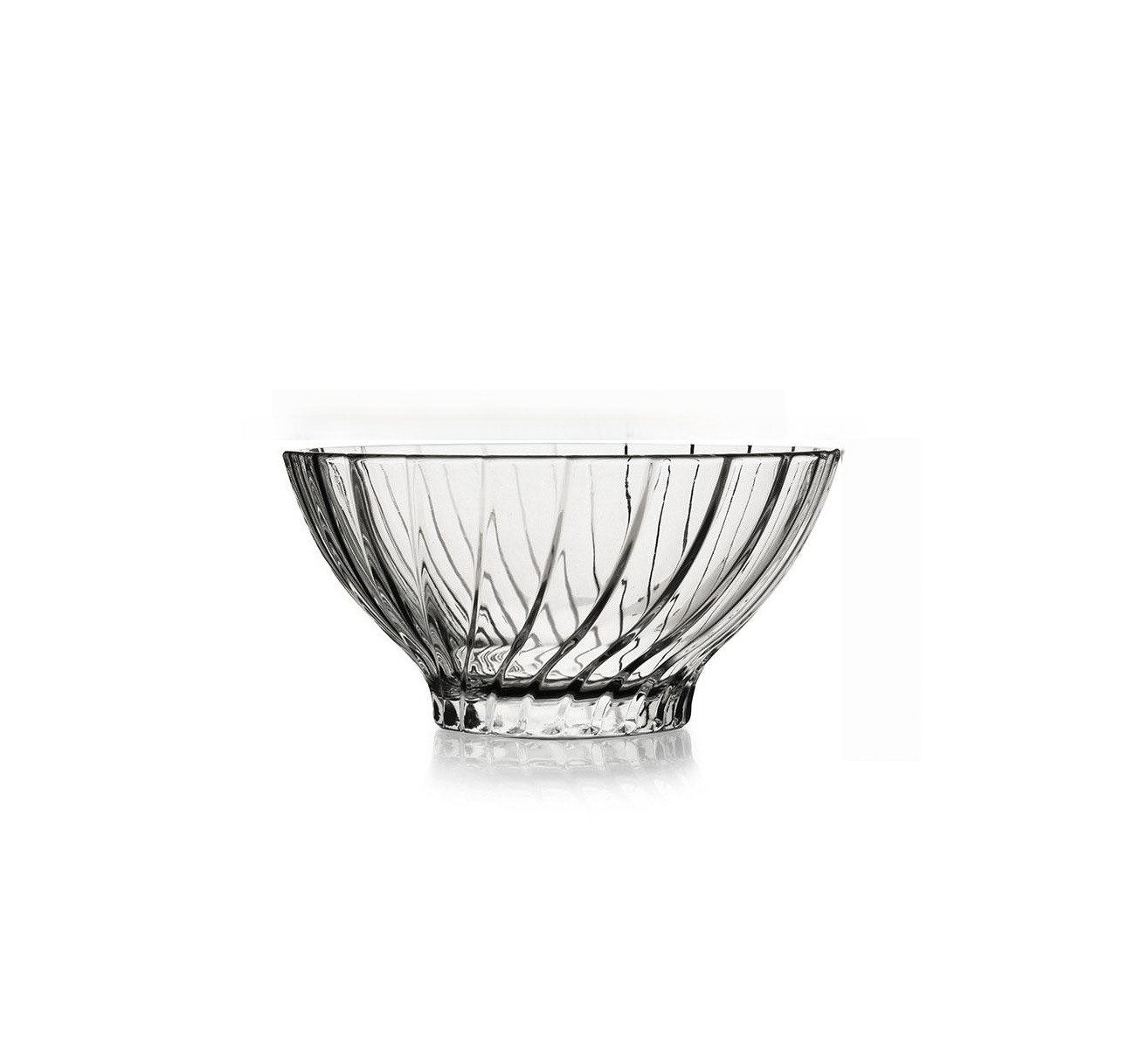 Pasabahce Schale aus hochwertigem Glas 4er Set - ø13,5 cm, 455 ml, Glas, (4-tlg), spülmaschinengeeignet