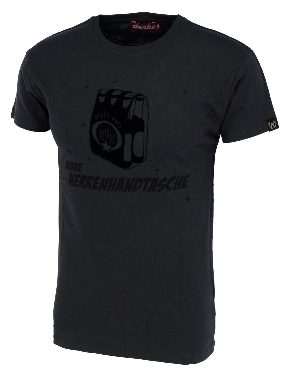 Derbe Print-Shirt Herrenhandtasche Phantom | Print-Shirts