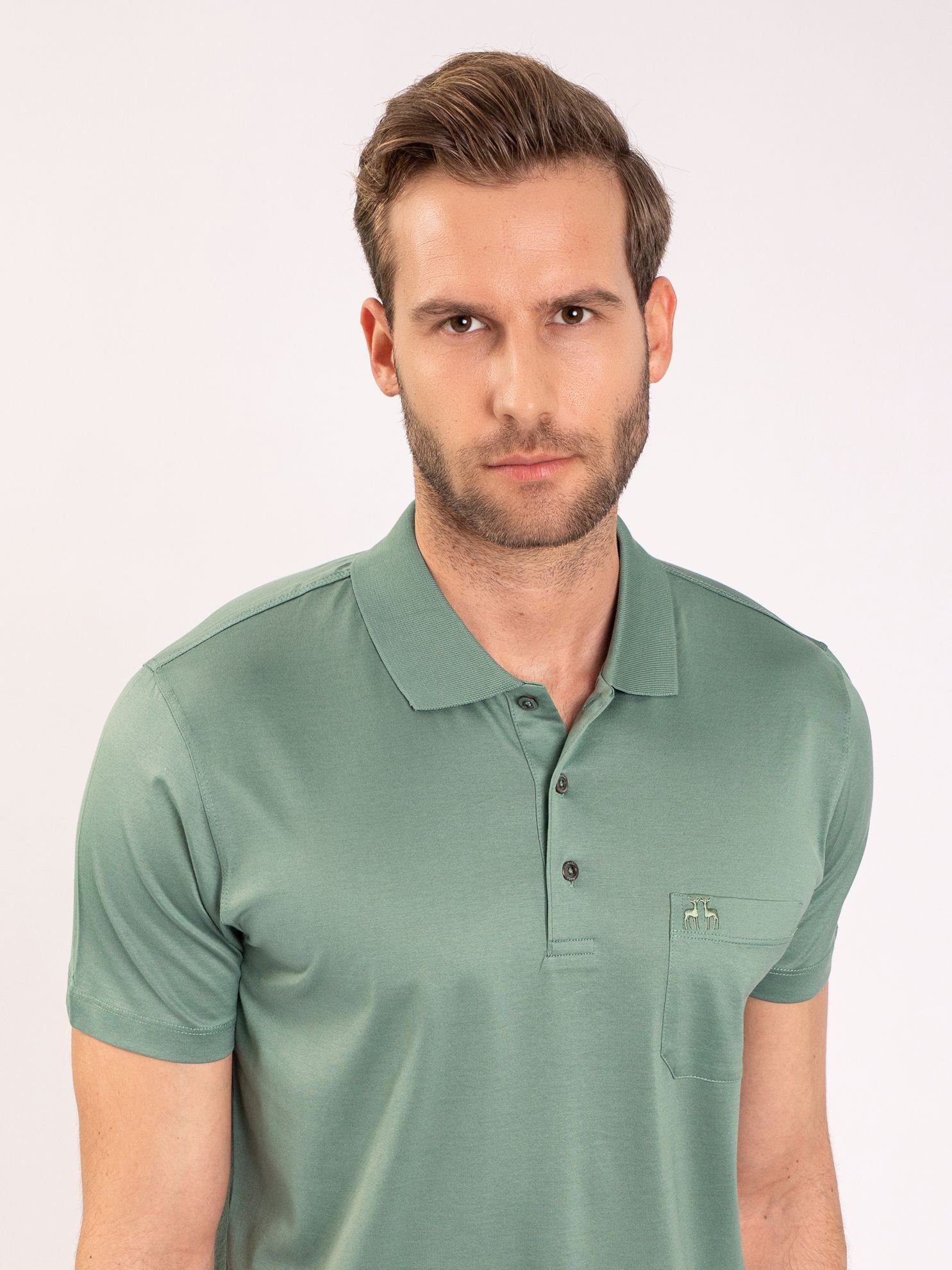 Cift Geyik Karaca Poloshirt »Herren - Regular Fit - Basic - Poloshirt«  Kleines Logo auf der Brust, mit lizenziertem Originaldesign online kaufen |  OTTO