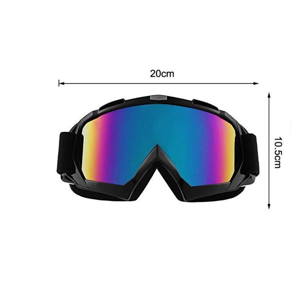 Jormftte Sportbrille Anti Fog UV Schutzbrille Skibrille