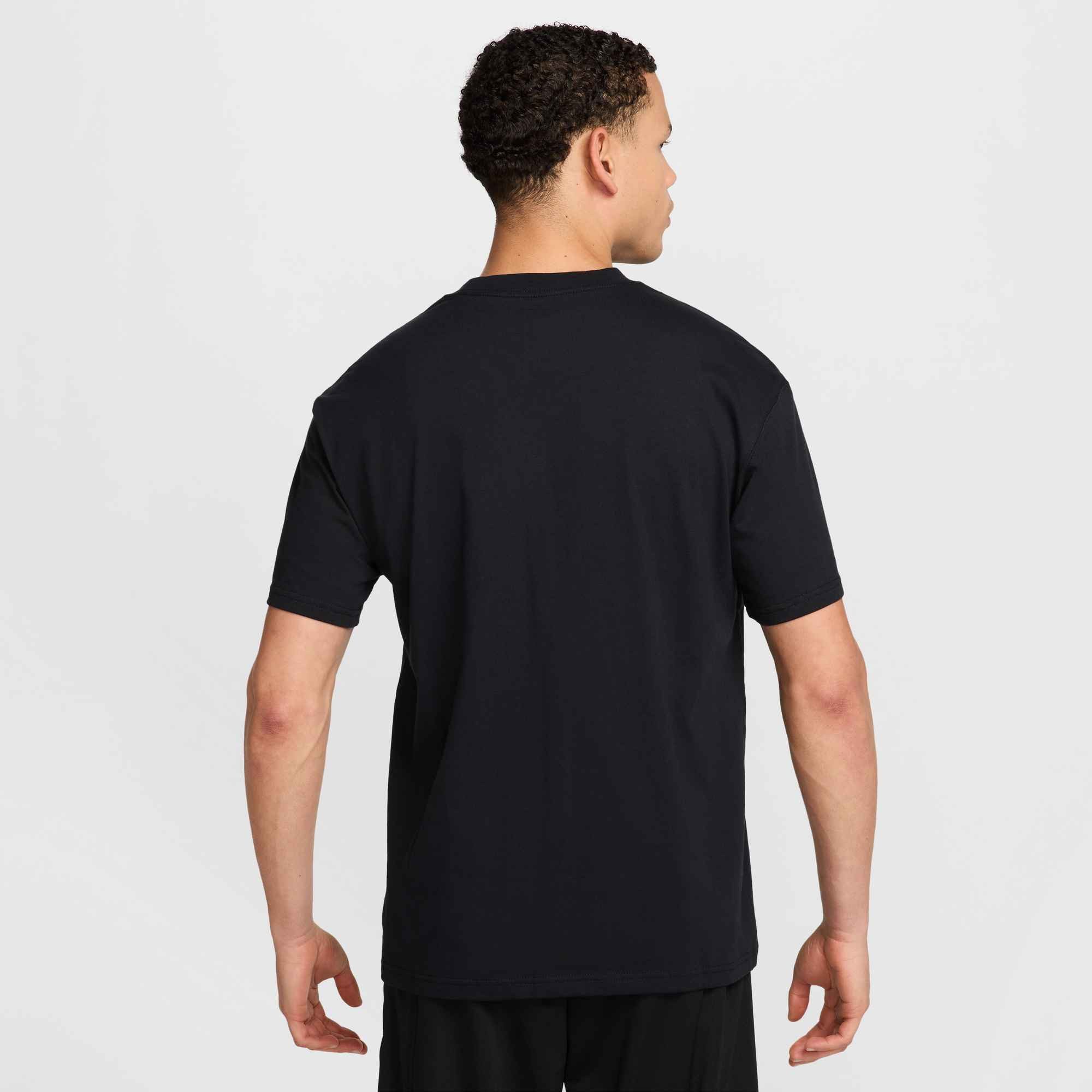 Nike T-Shirt NikeCourt Men's Max90 Tennis T-Shirt mit unifarbenem Design, Kurzarm, aus Jersey, Basic-Passform