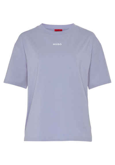 HUGO T-Shirt SHUFFLE_T-SHIRT 1024915 mit HUGO BOSS Logo-Schriftzug