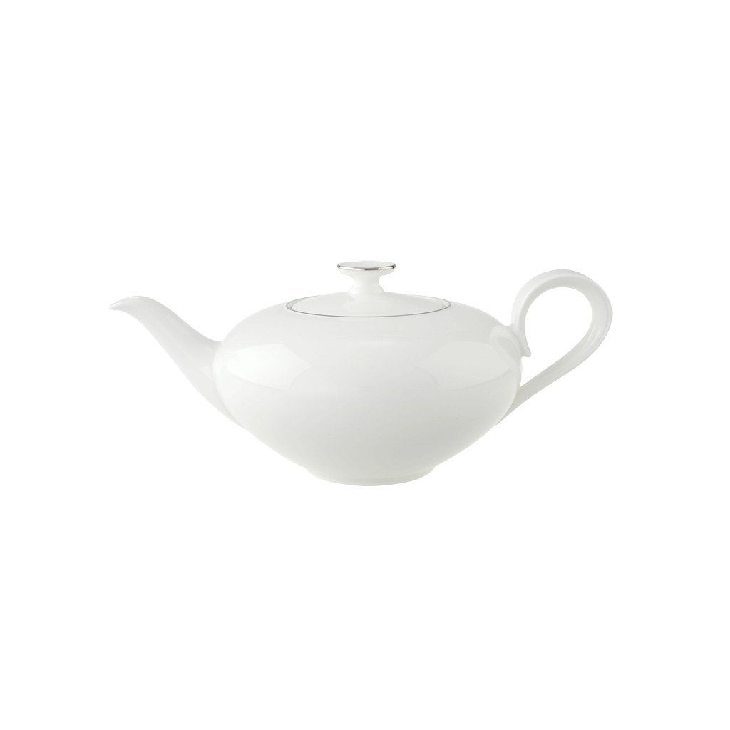 Villeroy & Boch Teekanne Anmut Teekanne 6 Pers., (1-St), Premium Bone Porcelain, 1 Stck, spülmaschinenfest