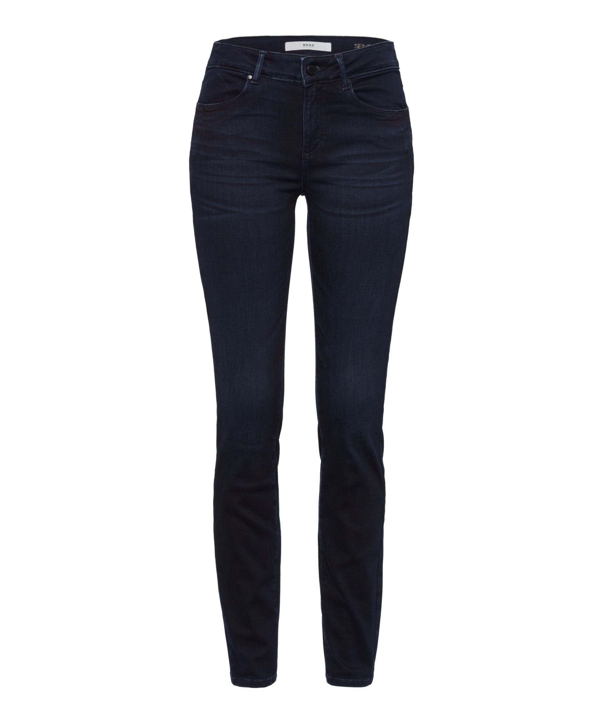 Brax Skinny-fit-Jeans Five-Pocket-Röhrenjeans mit Push up-Effekt used blue black
