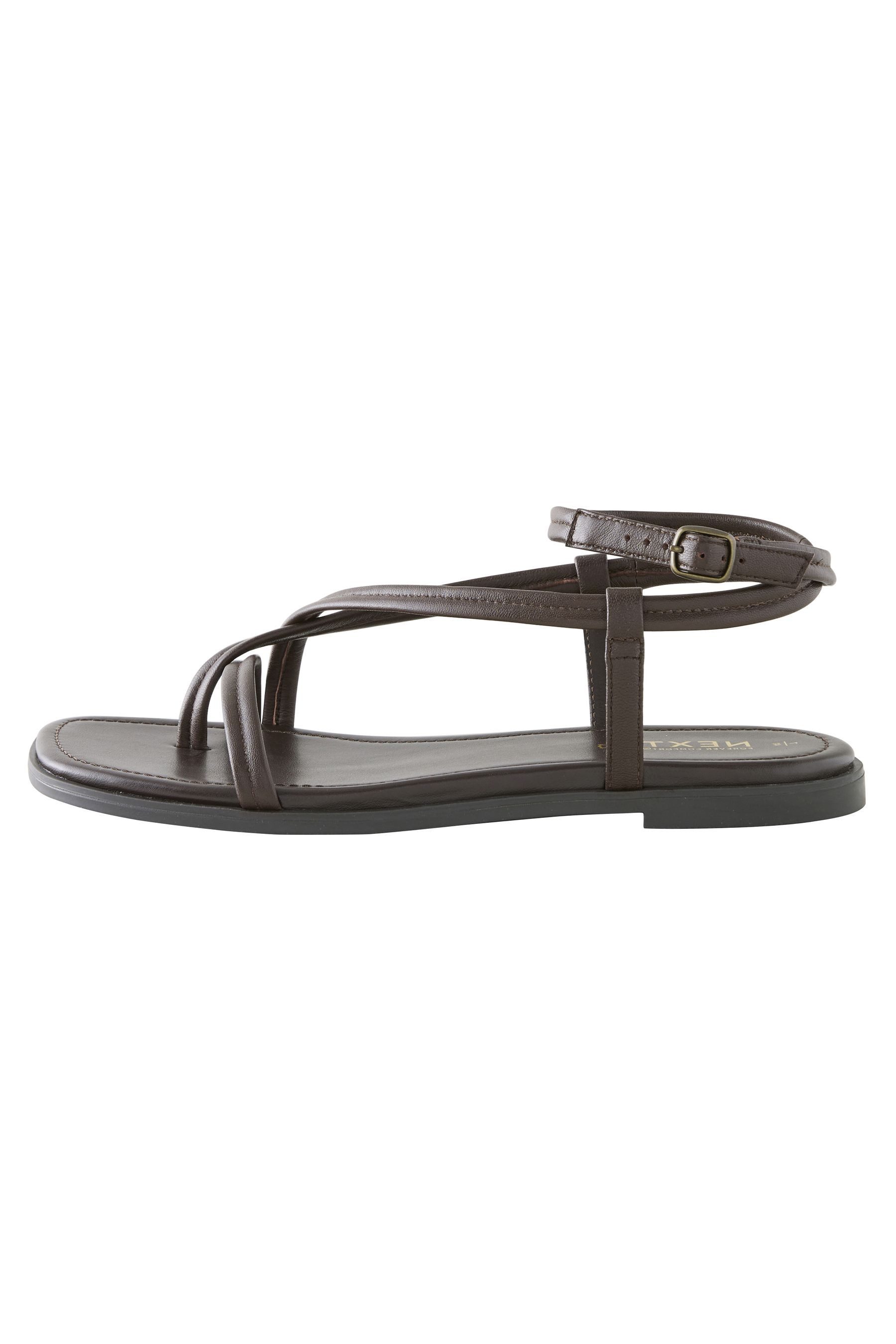 Next Forever Comfort® Sandalen mit überkreuzten Riemen Riemchensandale