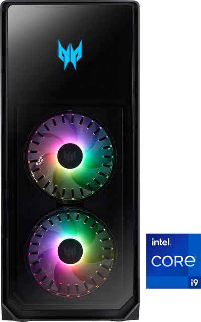 Acer Predator Orion 7000 (PO7-640) Gaming-PC (Intel® Core i9 12900K, GeForce® RTX™ 3080, 32 GB RAM, 1000 GB SSD, Wasserkühlung)