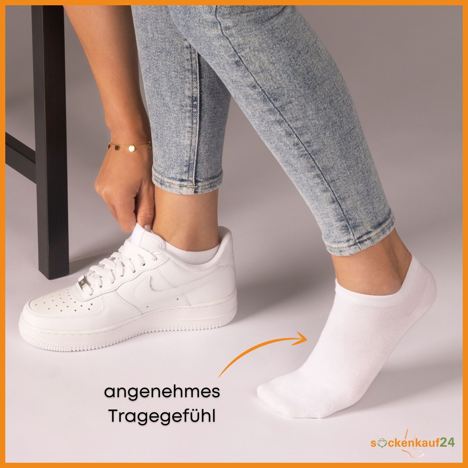 sockenkauf24 Sneakersocken 6 Paar Sneaker Socken günstig online kaufen