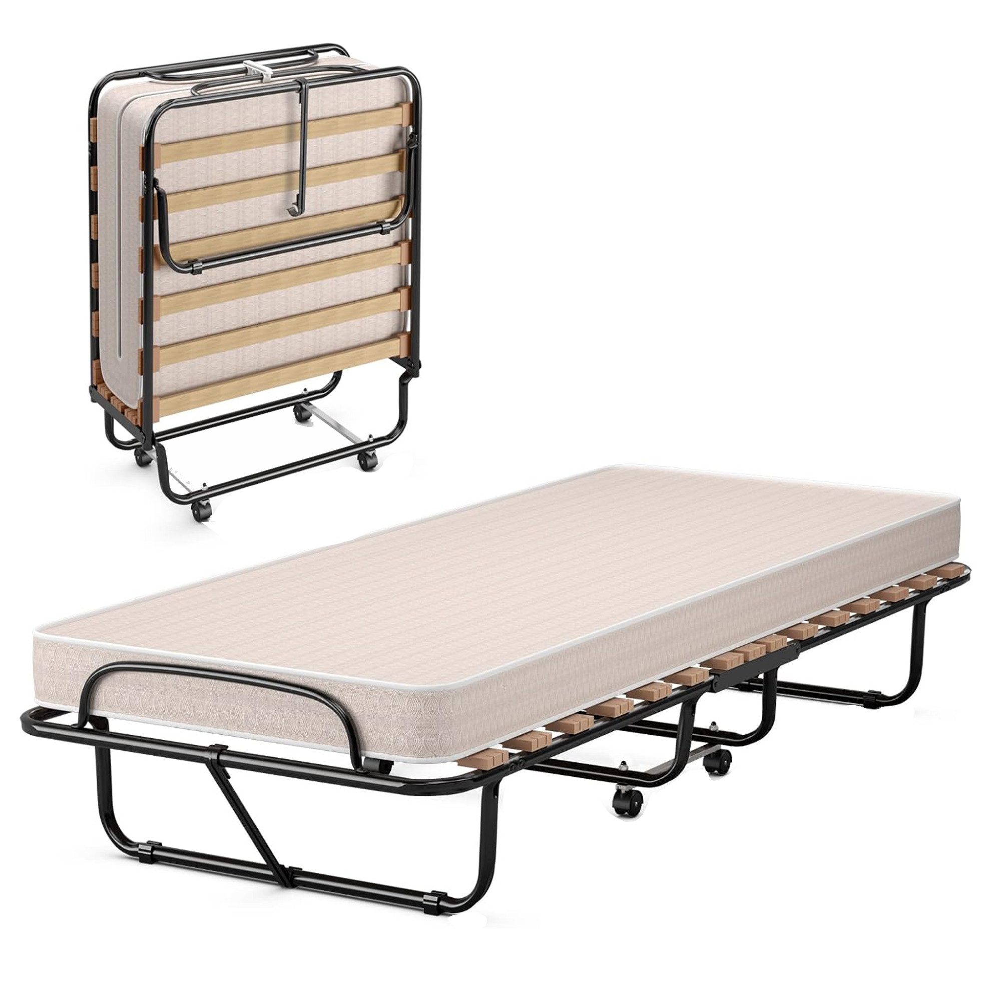 KOMFOTTEU Gästebett 80x190 cm Klappbett mit günstig online kaufen