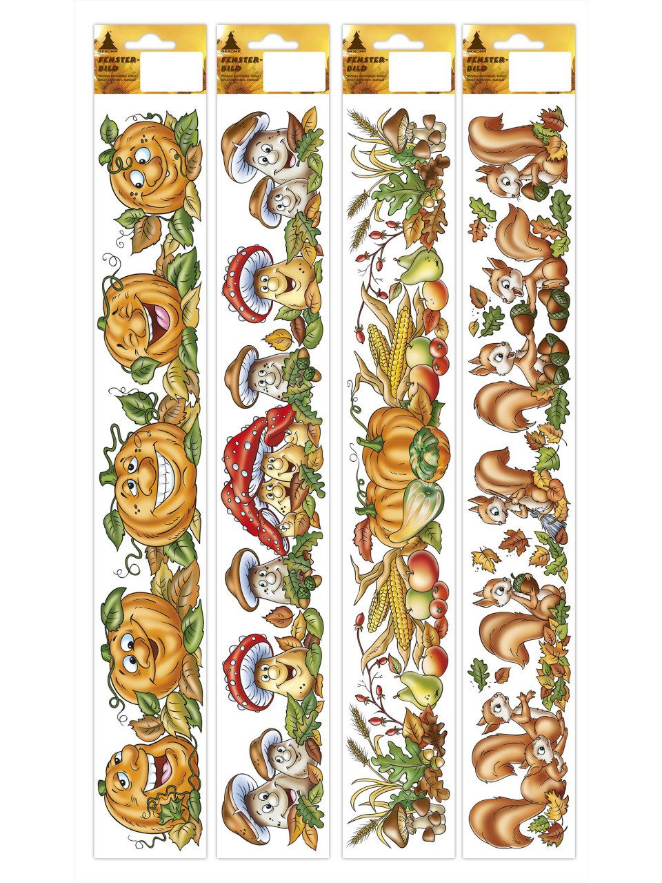 Rodermund Fensterbild Fensterbilderstreifen Herbstmotive