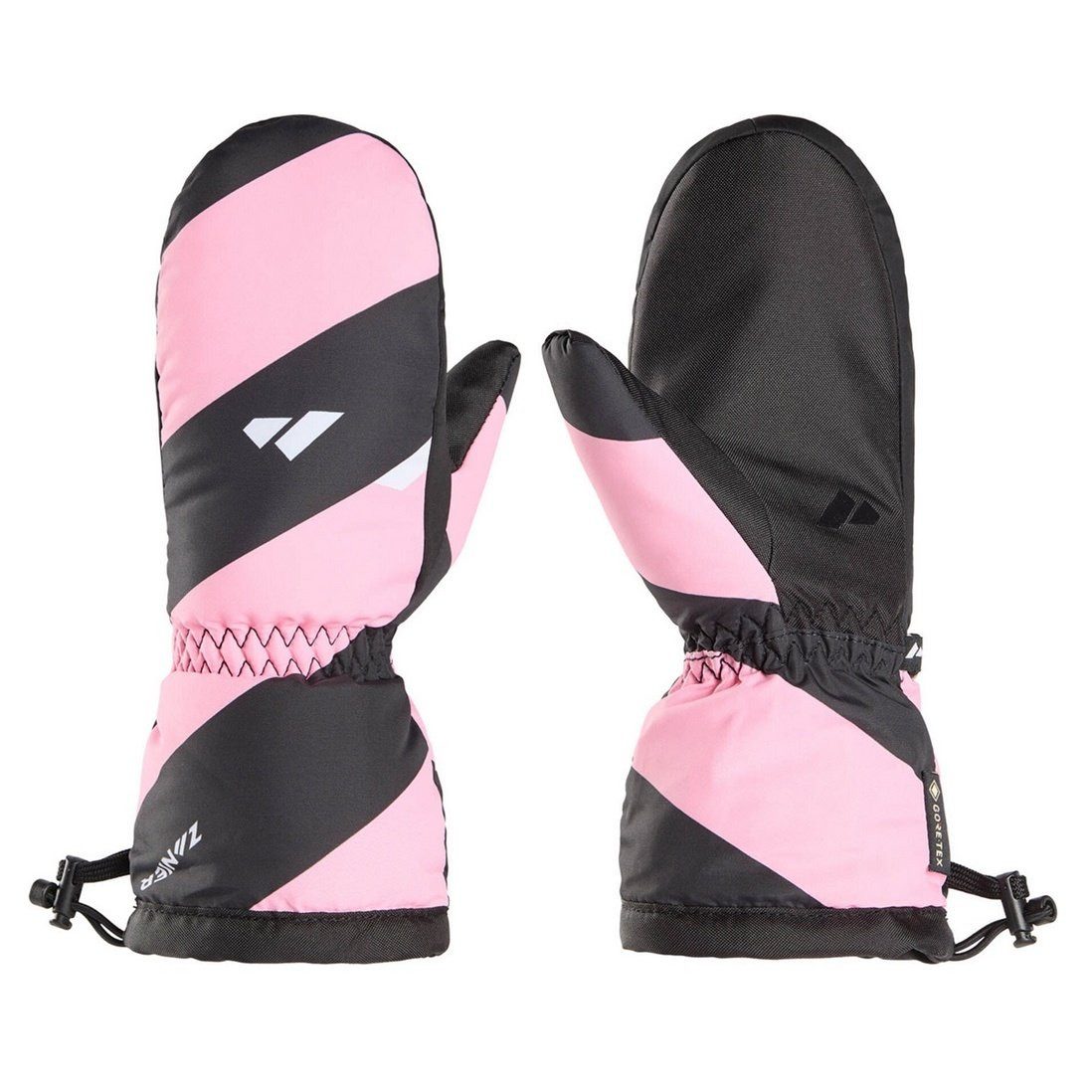 Zanier Multisporthandschuhe Winterhandschuhe Twister.GTX (winddicht, wasserdicht) rosa/schwarz
