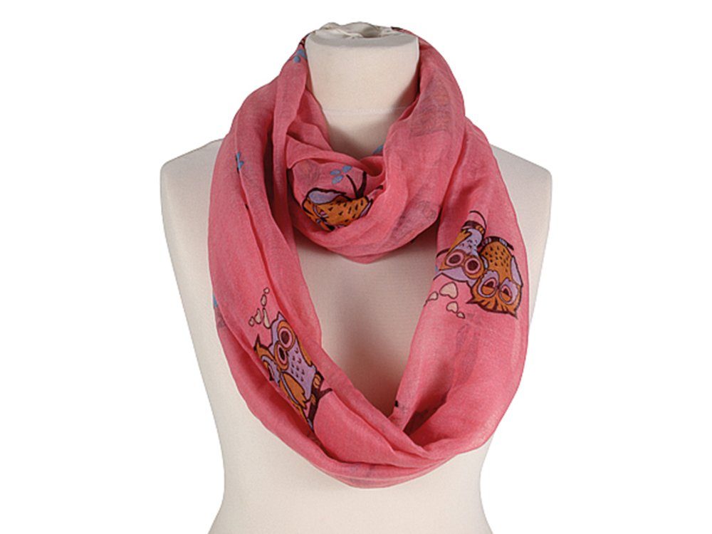 Loop Loop Damen Schal Eule