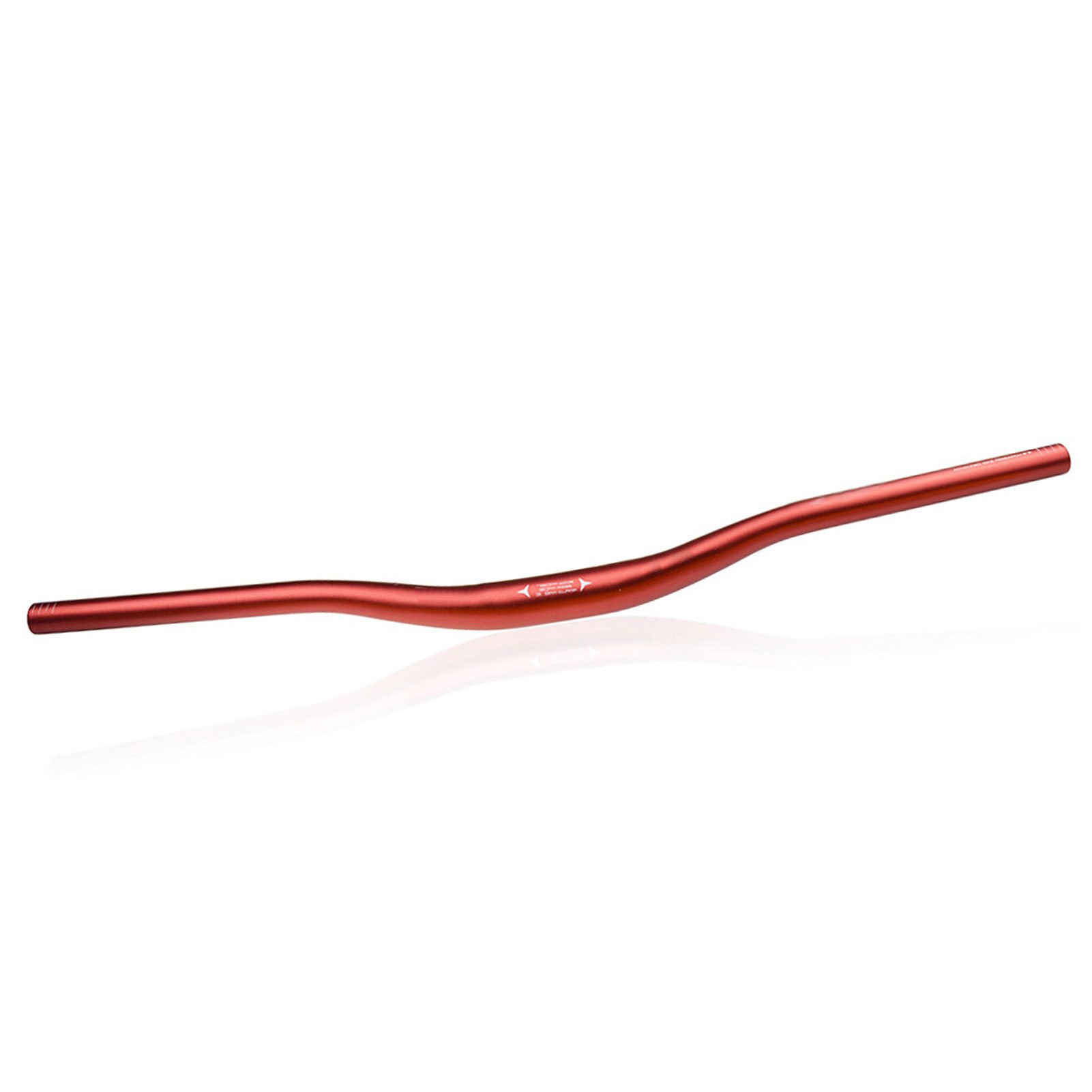 GARRYFIZH Fahrradlenker MTB Lenker Riser Bar 780mm Alu 31,8mm Rot Fahrradlenker, Mountainbike-Lenker, Aluminiumlegierungsstruktur