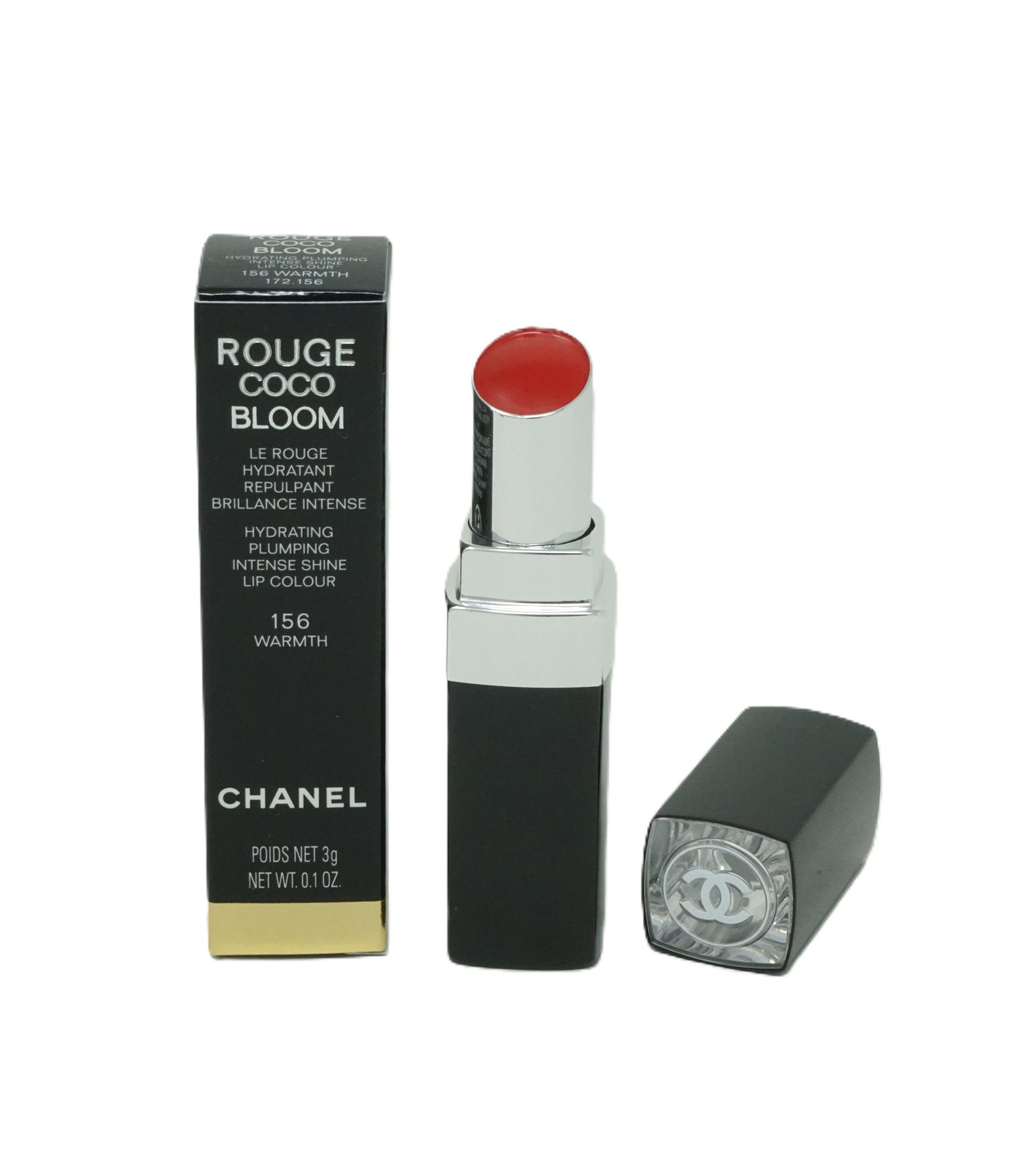 CHANEL Lippenstift Chanel Rouge Coco Bloom Lippenstift 3g Warmth 156