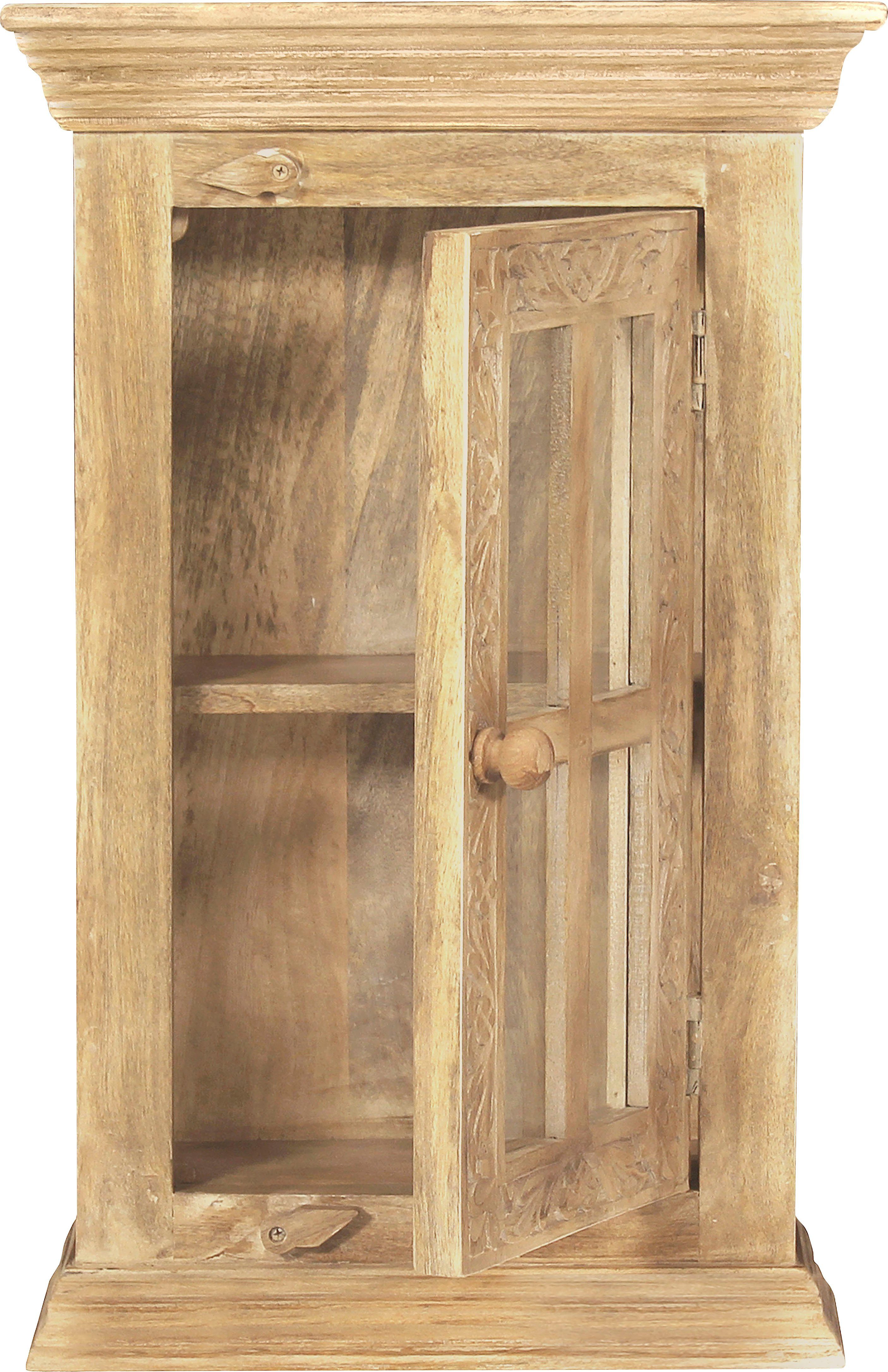 SIT Hängeschrank Mit Holzschnitzereien