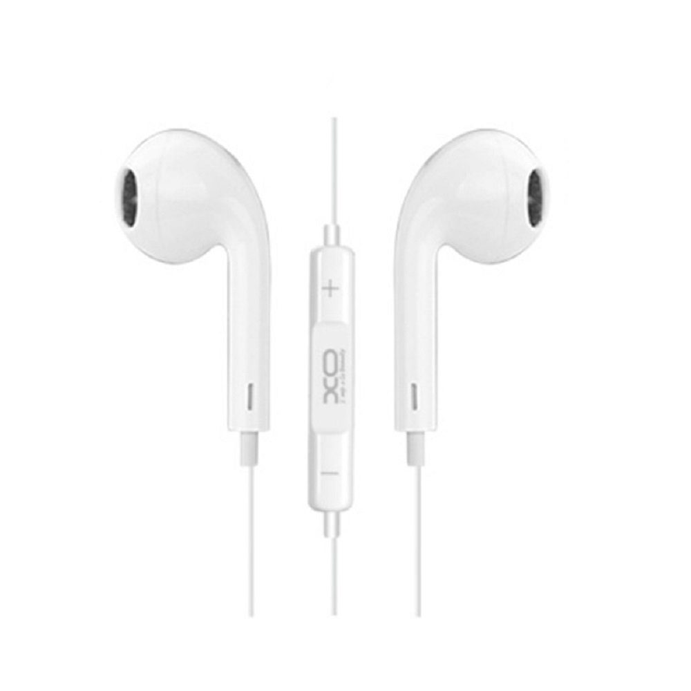 XO XO Wired Kopfhörer S8 Buchse Aux 3,5mm Jack Anschluss In-Ear Headset mit  Mikrofon kompatibel mit Smartphone weiß In-Ear-Kopfhörer
