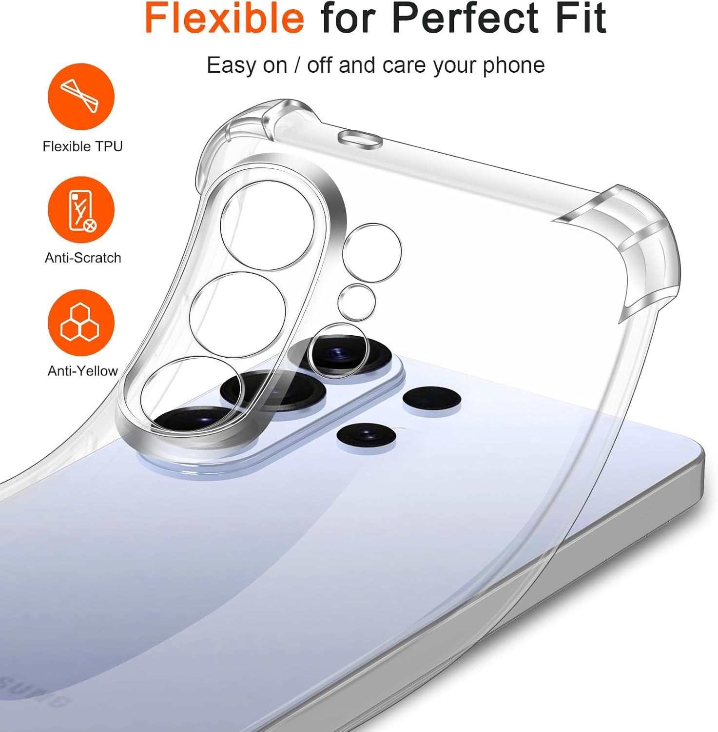 Widmann-Shop Handyhülle Hülle für Samsung Galaxy S26 S25 S24 S23 S22 S21 Ultra Plus 5G Case, Eckkantenschutz, Für Samsung Galaxy