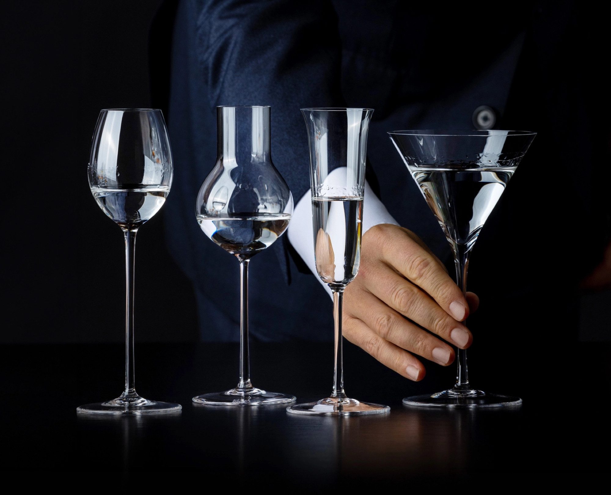 RIEDEL THE WINE GLASS COMPANY Longdrinkglas Riedel Sommeliers Grappa, Kristallglas