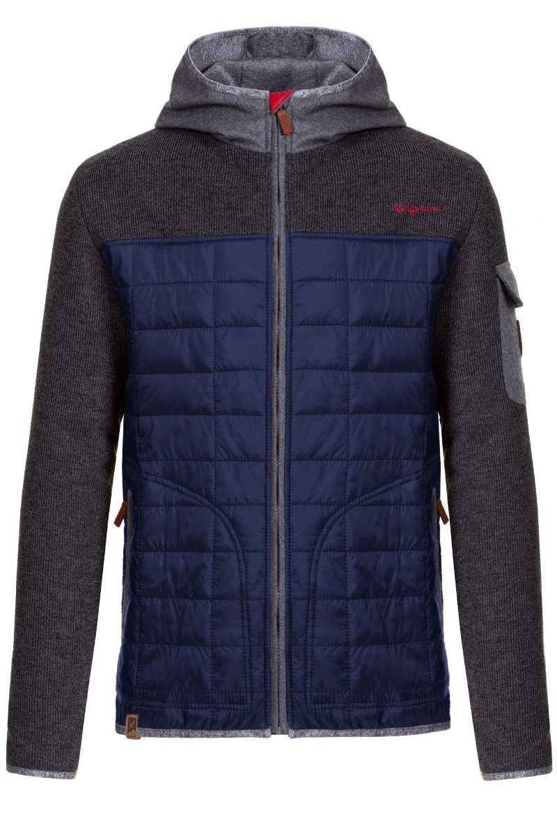 Almgwand Outdoorjacke Steppjacke Herren - HEHLENKOPF - dunkelblau/shadow