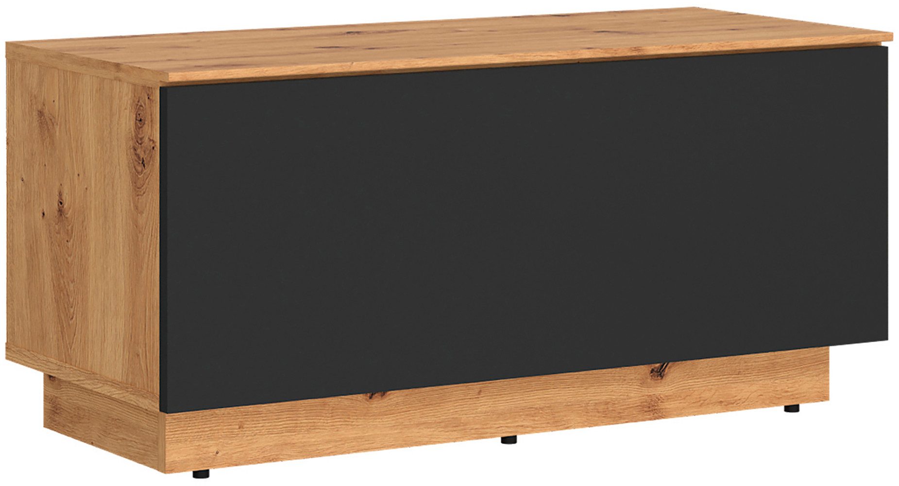 OTTO home Lowboard kompakt, mit überraschend viel Stauraum, 1 Klappe, hängend oder stehend, grifflos, modern, Breite 80cm