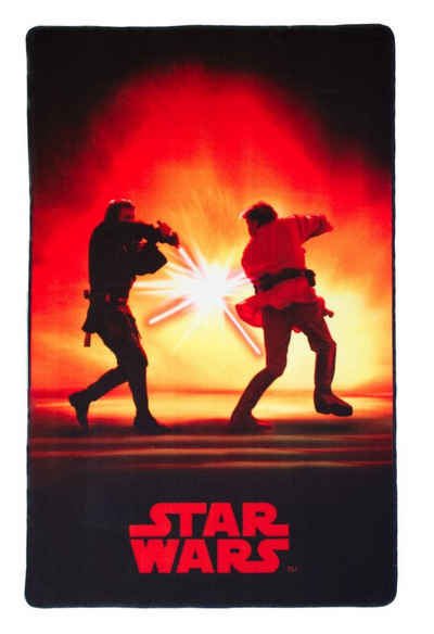 Teppich »Star Wars SW-2 Duell Skywalker & Lucke Skywalker Kinderteppich 160 x 100«, Star Wars, Rechteckig, Höhe 5 mm