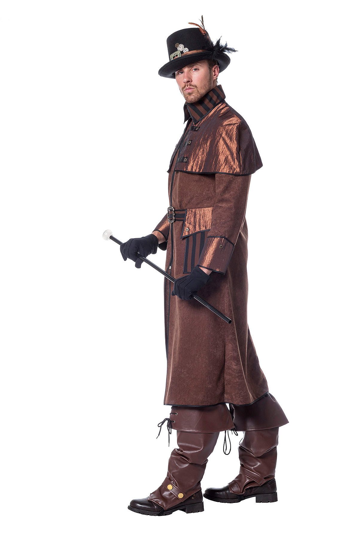 Wilbers Kostüm Steampunk Herren Kostüm 'Mr. Deluxe', Mantel