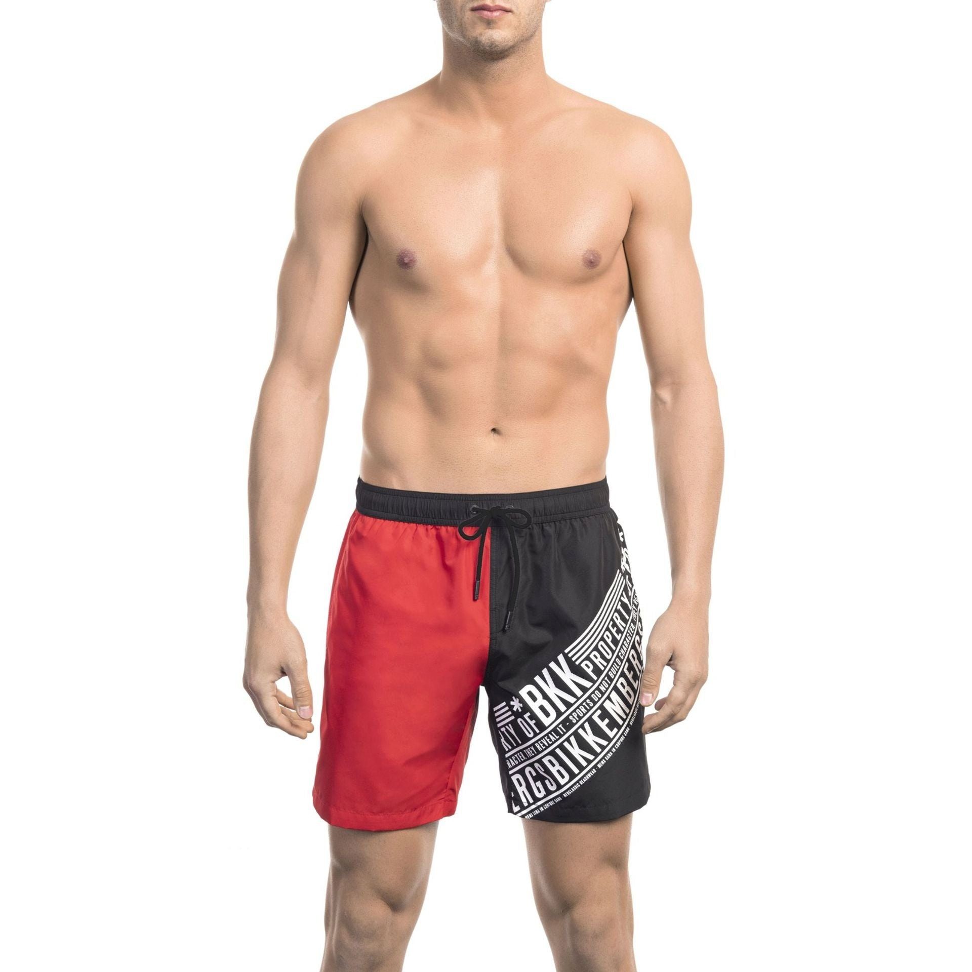 Boxer-Badehose Bikkembergs deinen Herren für Must-Have Boxershorts, Bikkembergs Beachwear, Rot Sommerurlaub