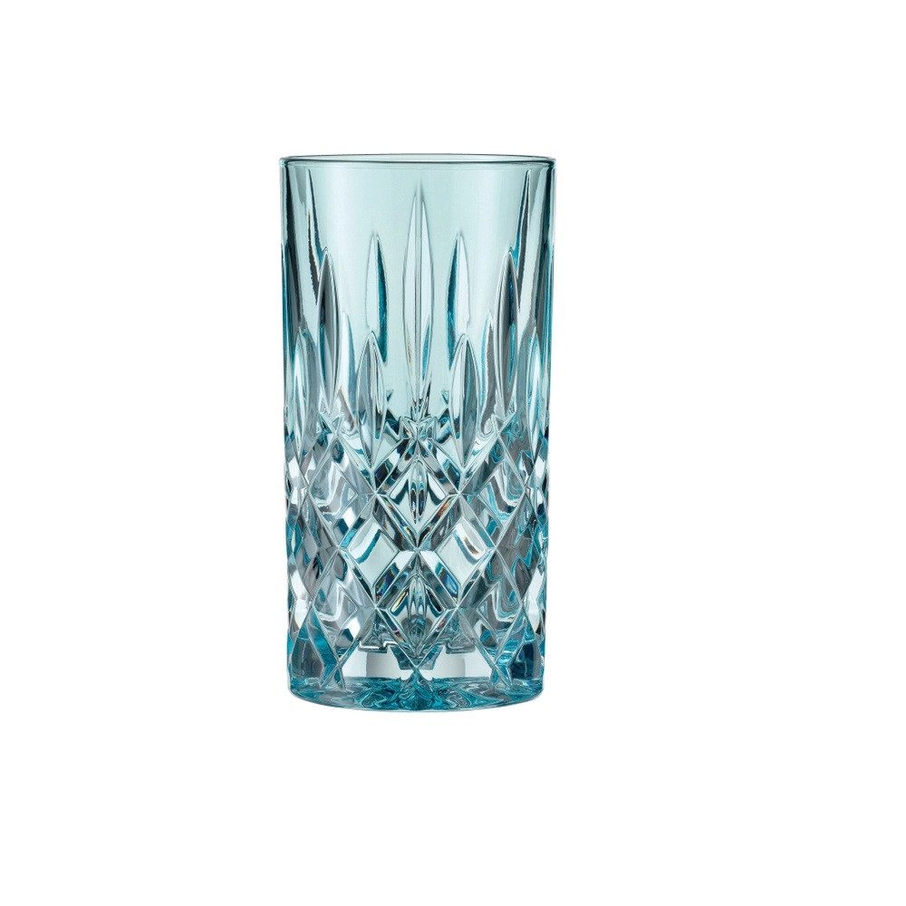 Nachtmann Cocktailglas Nachtmann Noblesse Longdrinkglas Aqua 2er Set, Kristallglas – Bild 5 von 5