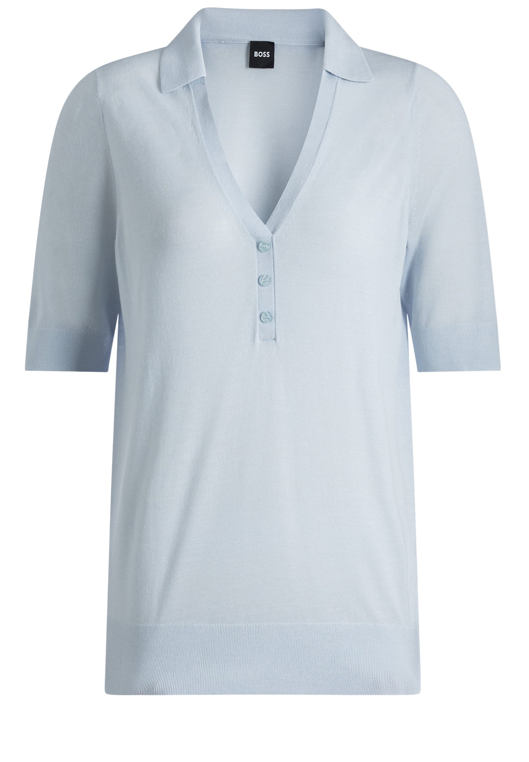 BOSS Kurzarmpullover Fulip (1-tlg)