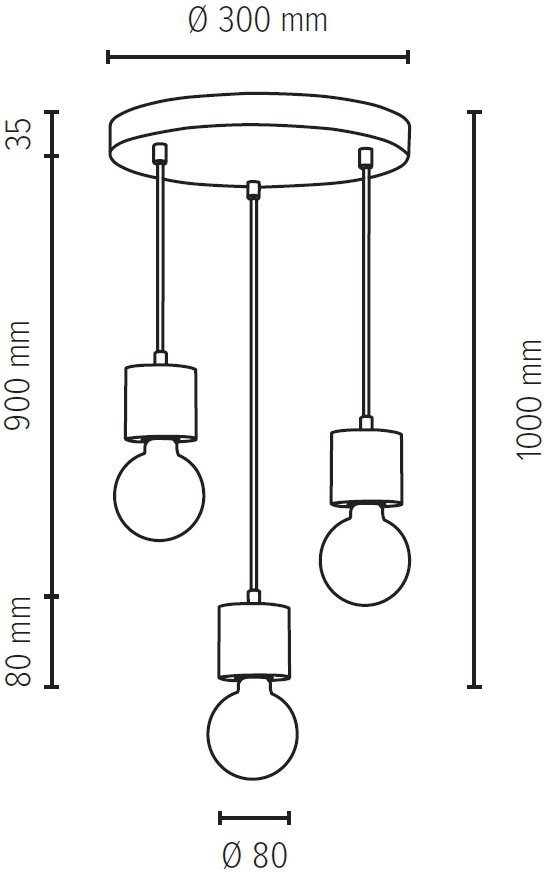 Light PINO, Massivholz, SPOT Kabel Nachhaltig, Leuchtmittel, Pendelleuchte kürzbar Naturprodukt aus Hängeleuchte, ohne