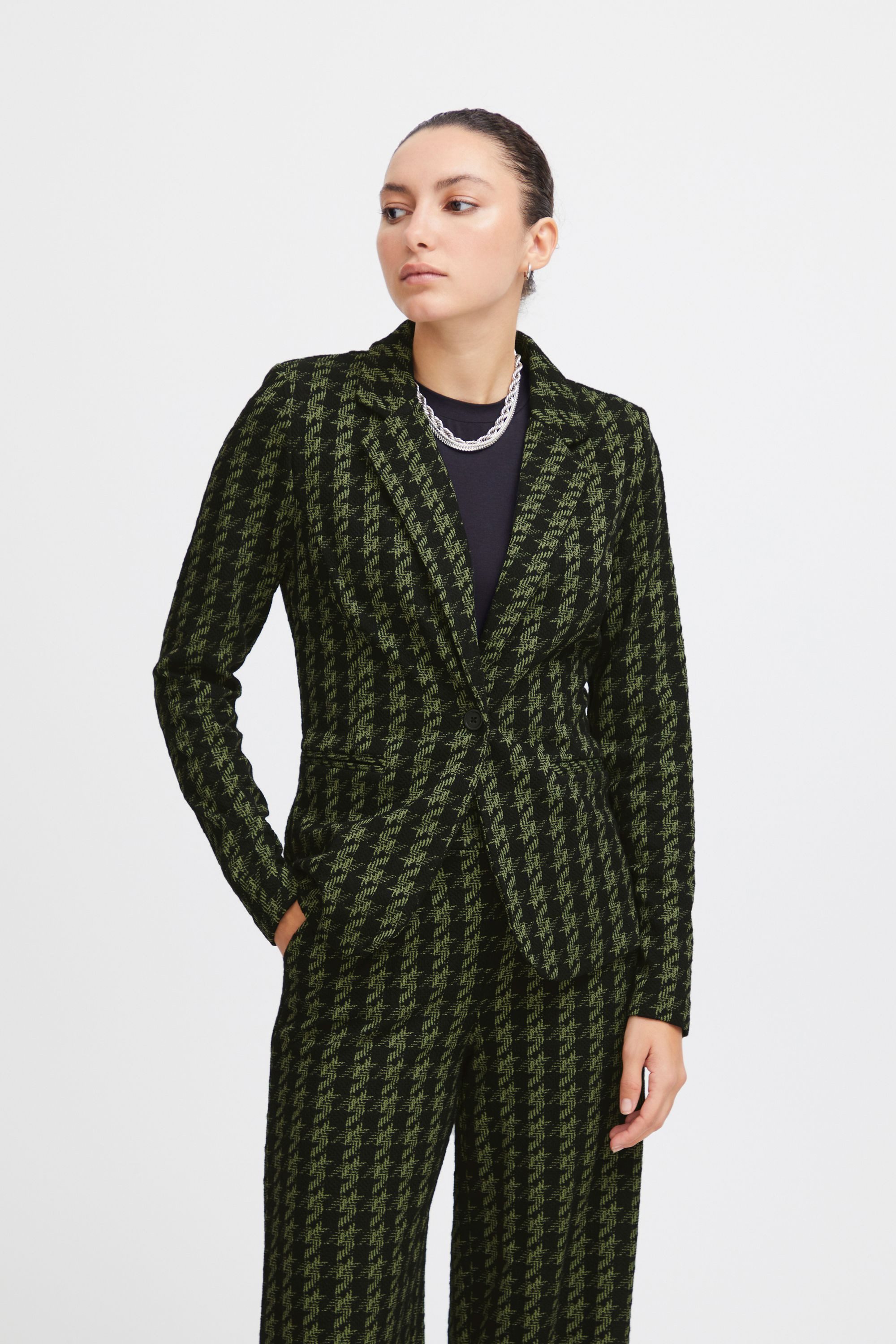 Kurzblazer IHKATE HOUNDSTOOTH BL