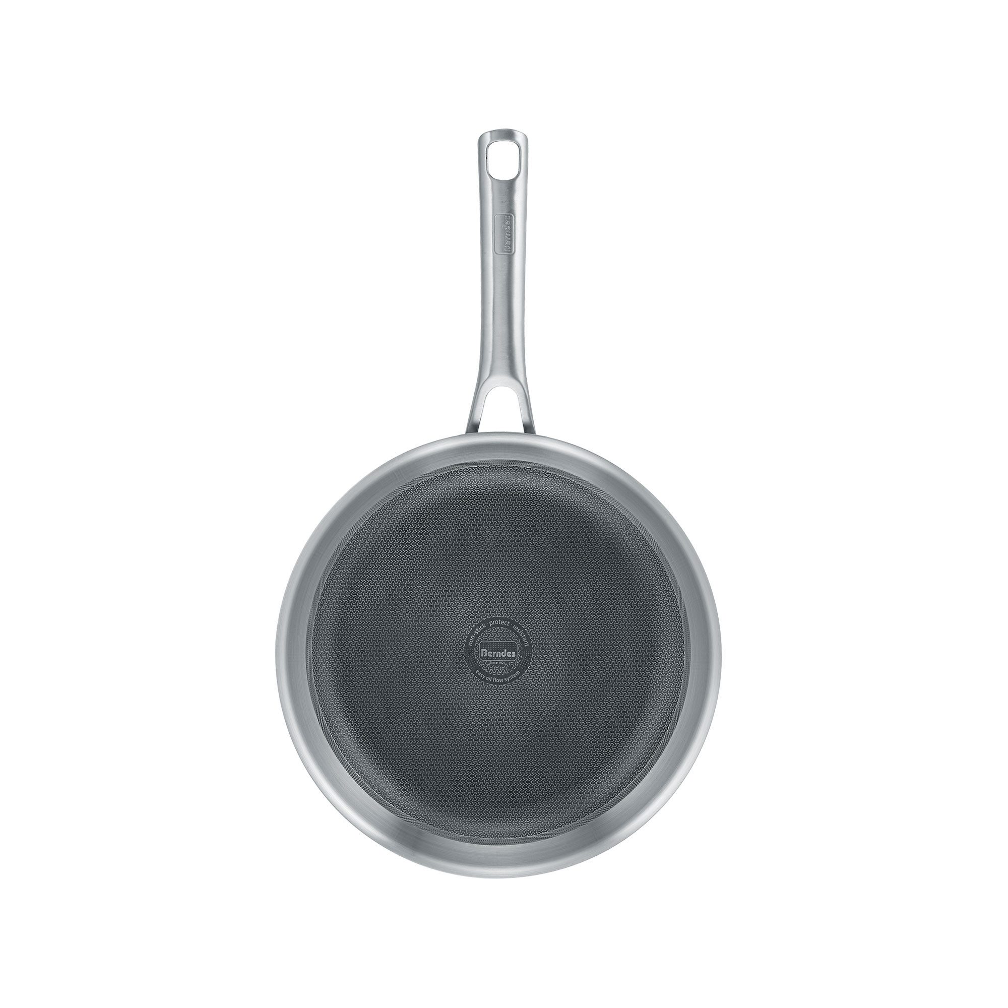 Berndes Pfannen-Set Set 20+24+28 cm, Edelstahl, poliert - Tricion Resist, 3-Schicht-Material (3-teilig)