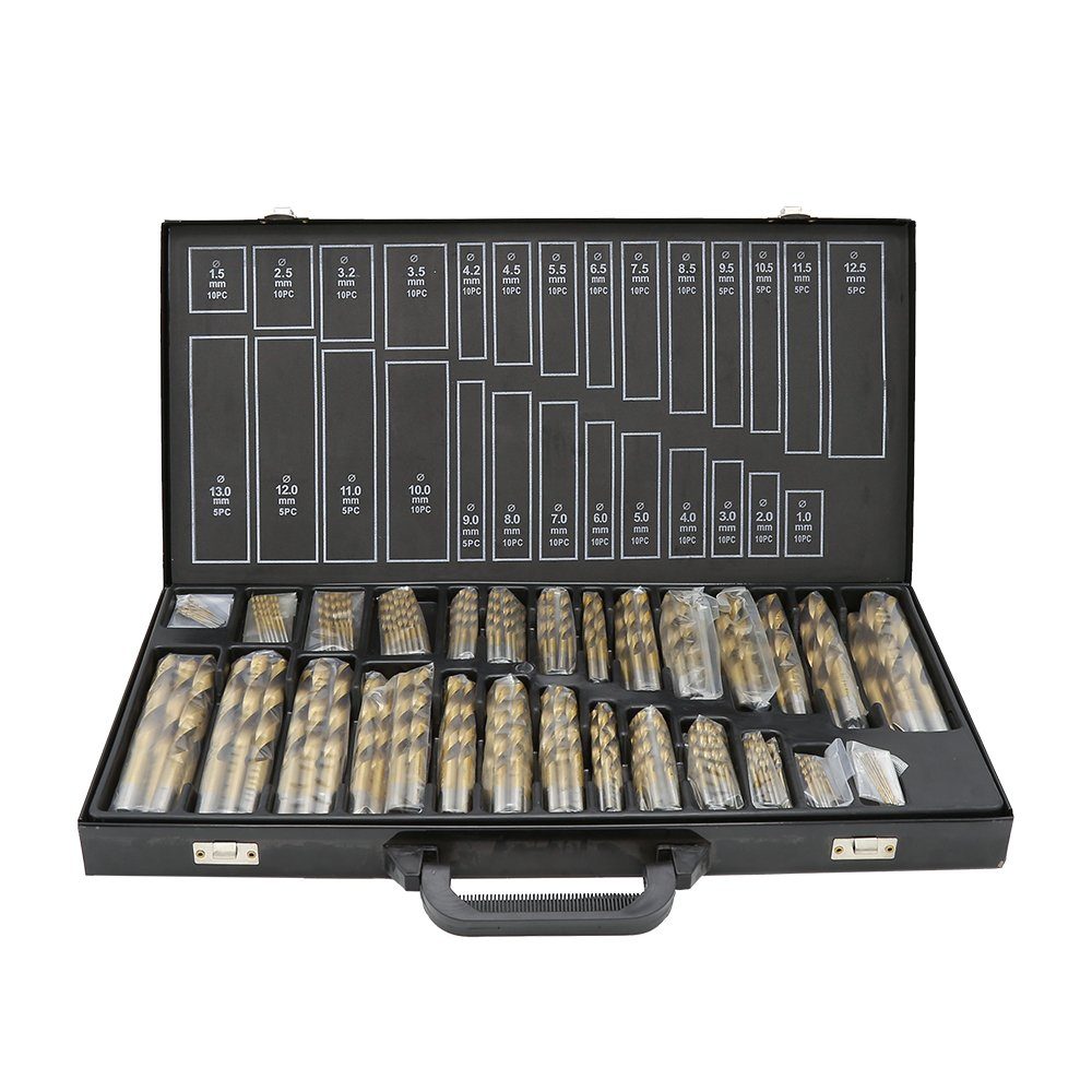 Clanmacy Spiralbohrer 230 TLG Metallbohrer Set günstig online kaufen