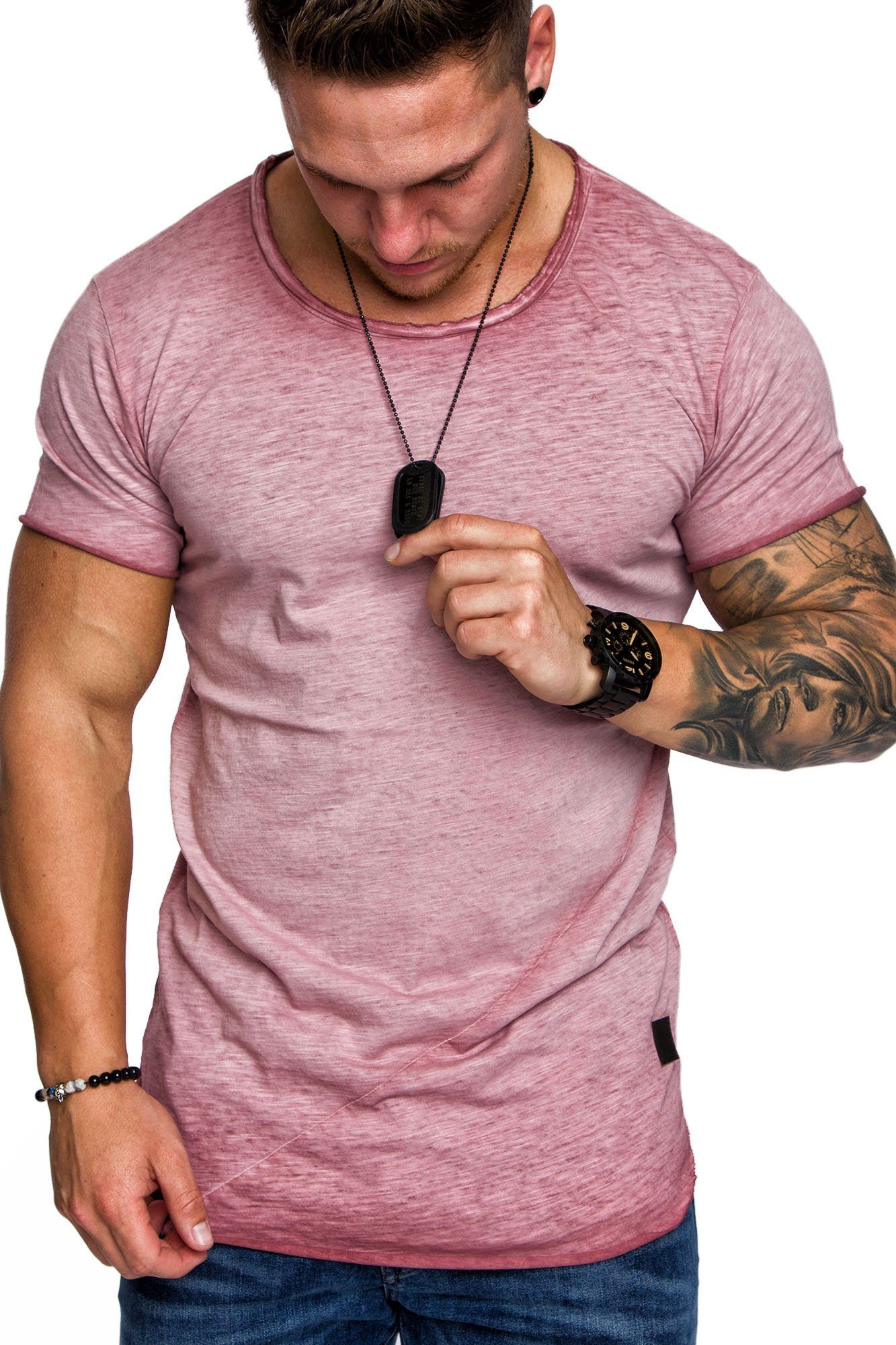 T-Shirt TIJUANA Oversize T-Shirt mit Rundhalsausschnitt