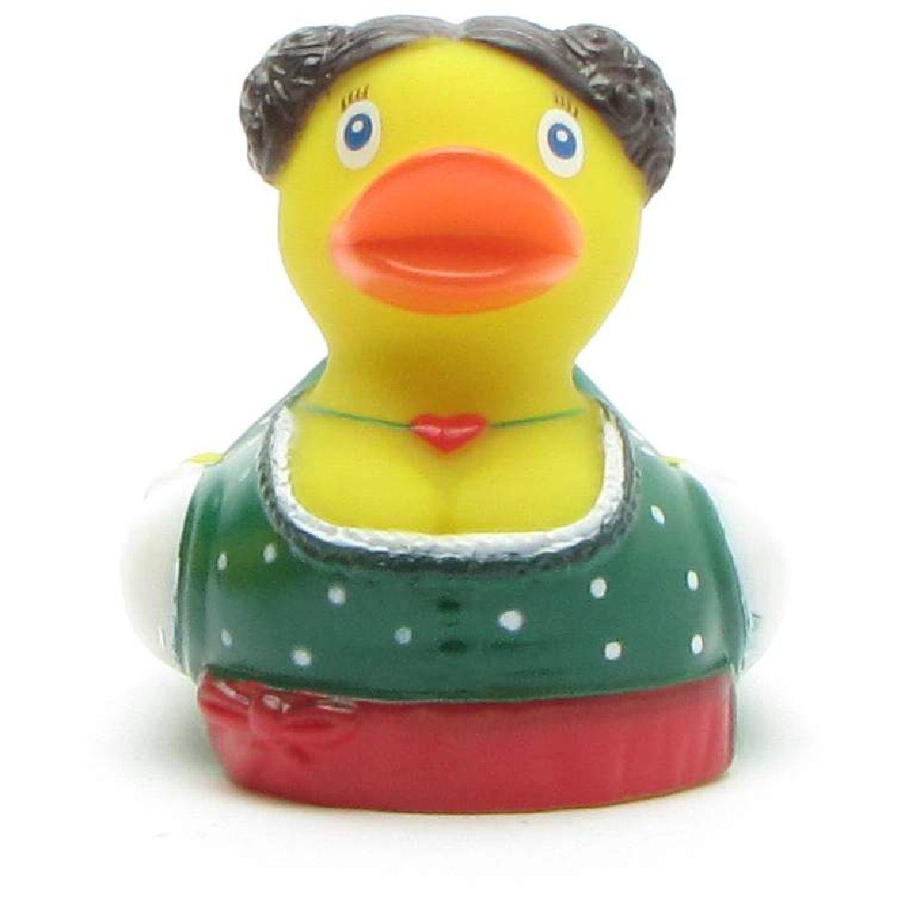 Duckshop Badespielzeug Mini-Badeente Dirndel