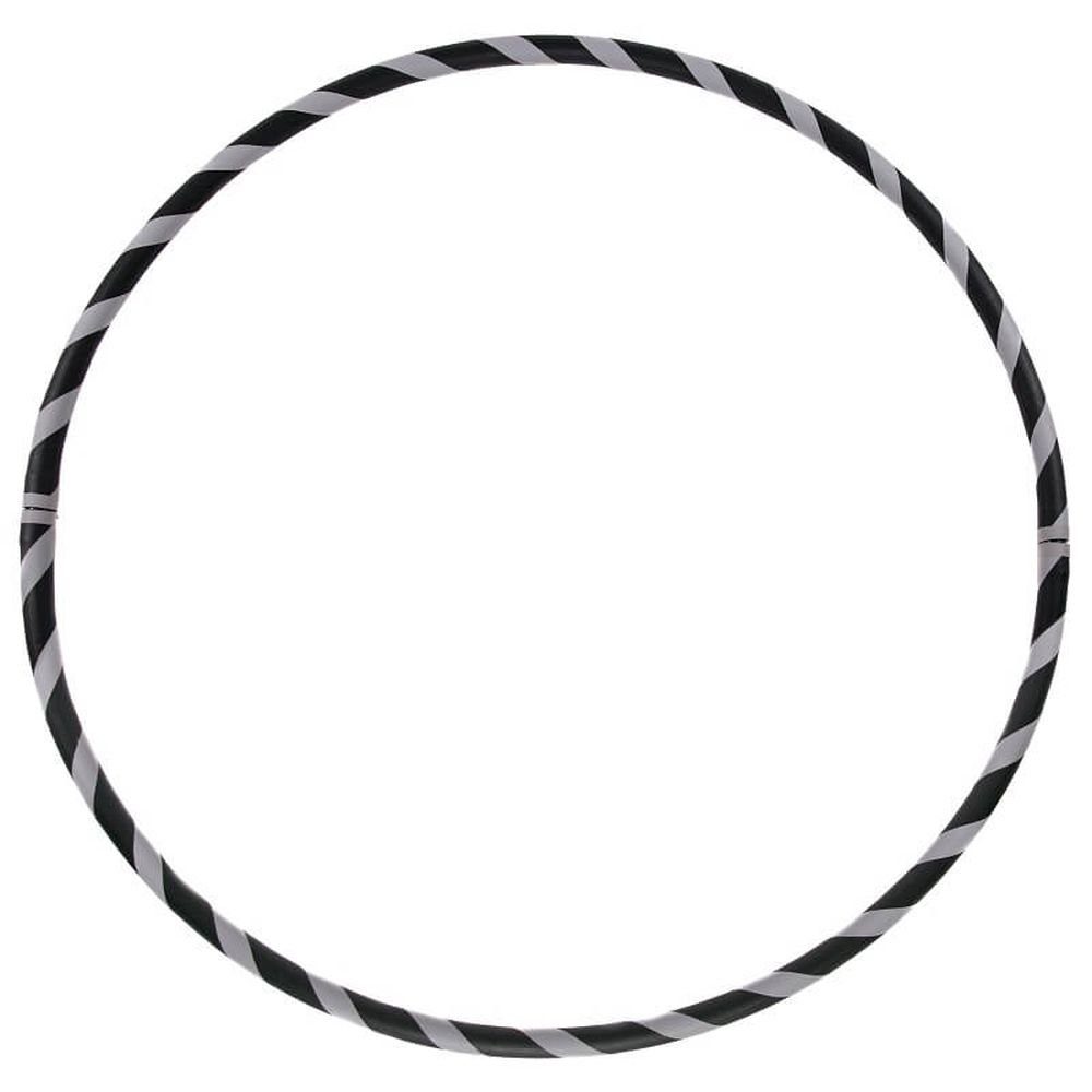 Hoopomania Hula-Hoop-Reifen Faltbarer Anfänger Grau Hula Hoop Reifen, Ø105cm