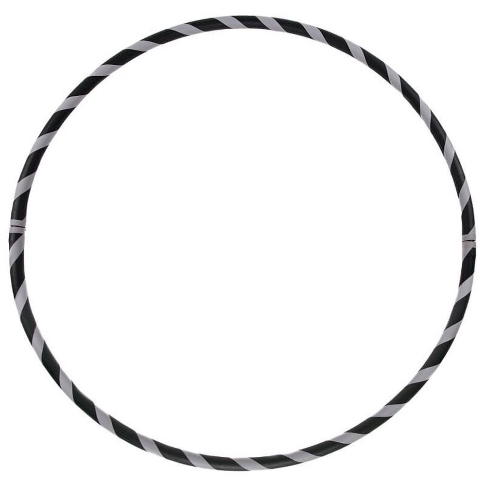 Hoopomania Hula-Hoop-Reifen Faltbarer Anfänger Hula Hoop Reifen, Grau Ø105cm
