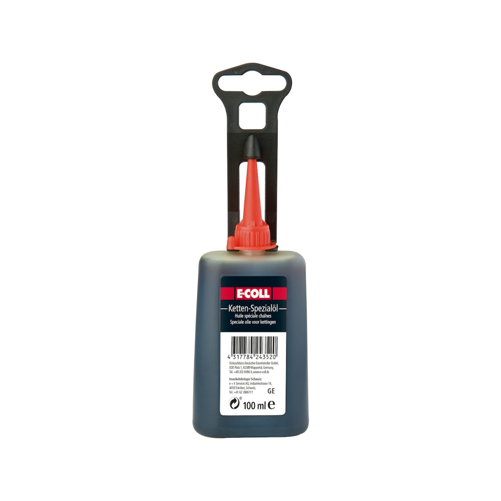 E-COLL Rohrreinigungsmaschine E-COLL Ketten-Spezialöl 100ml Flasche