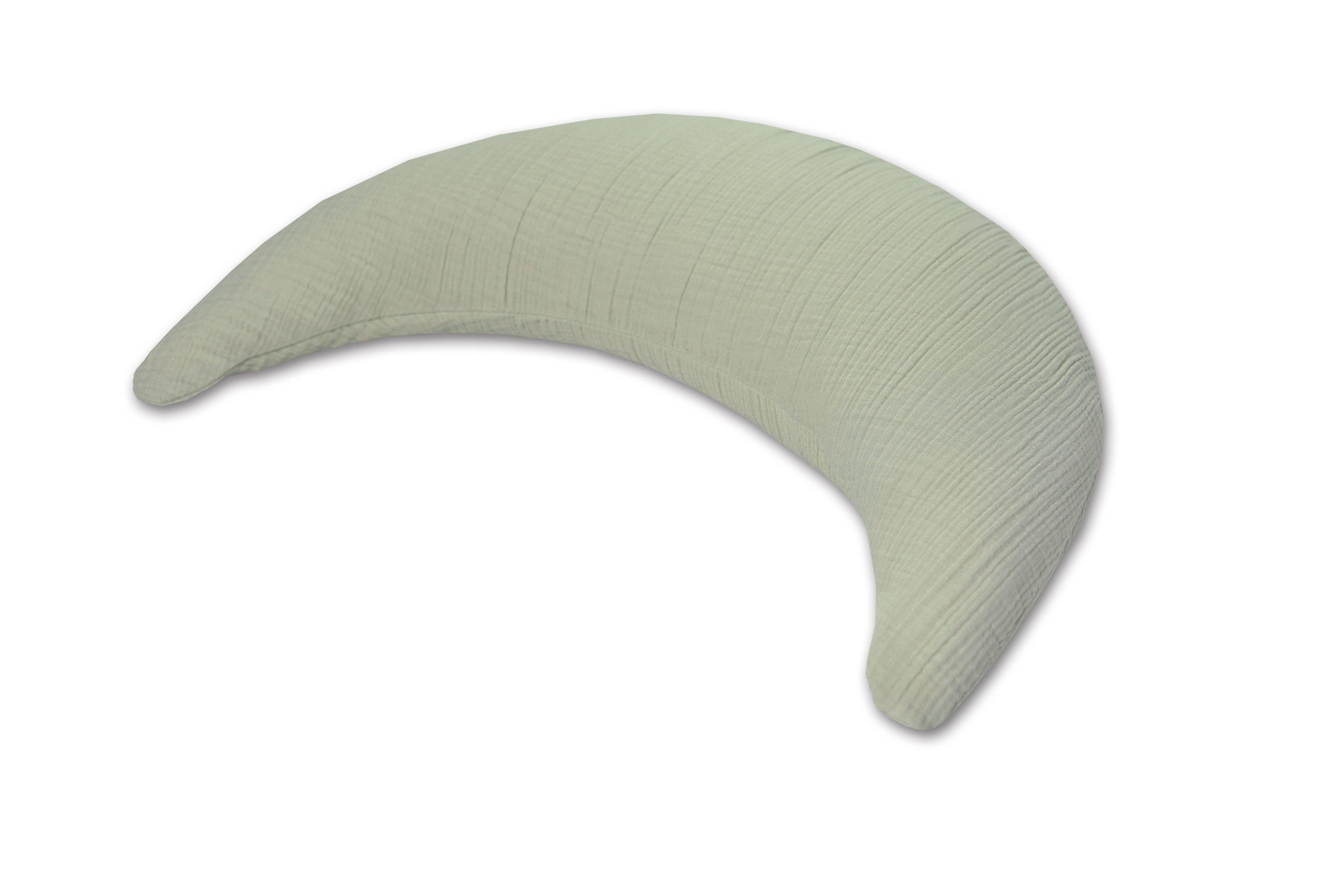 Kinderhaus Blaubaer Stillkissen Musselinmond Stillkissen 140 x 27 cm TOP