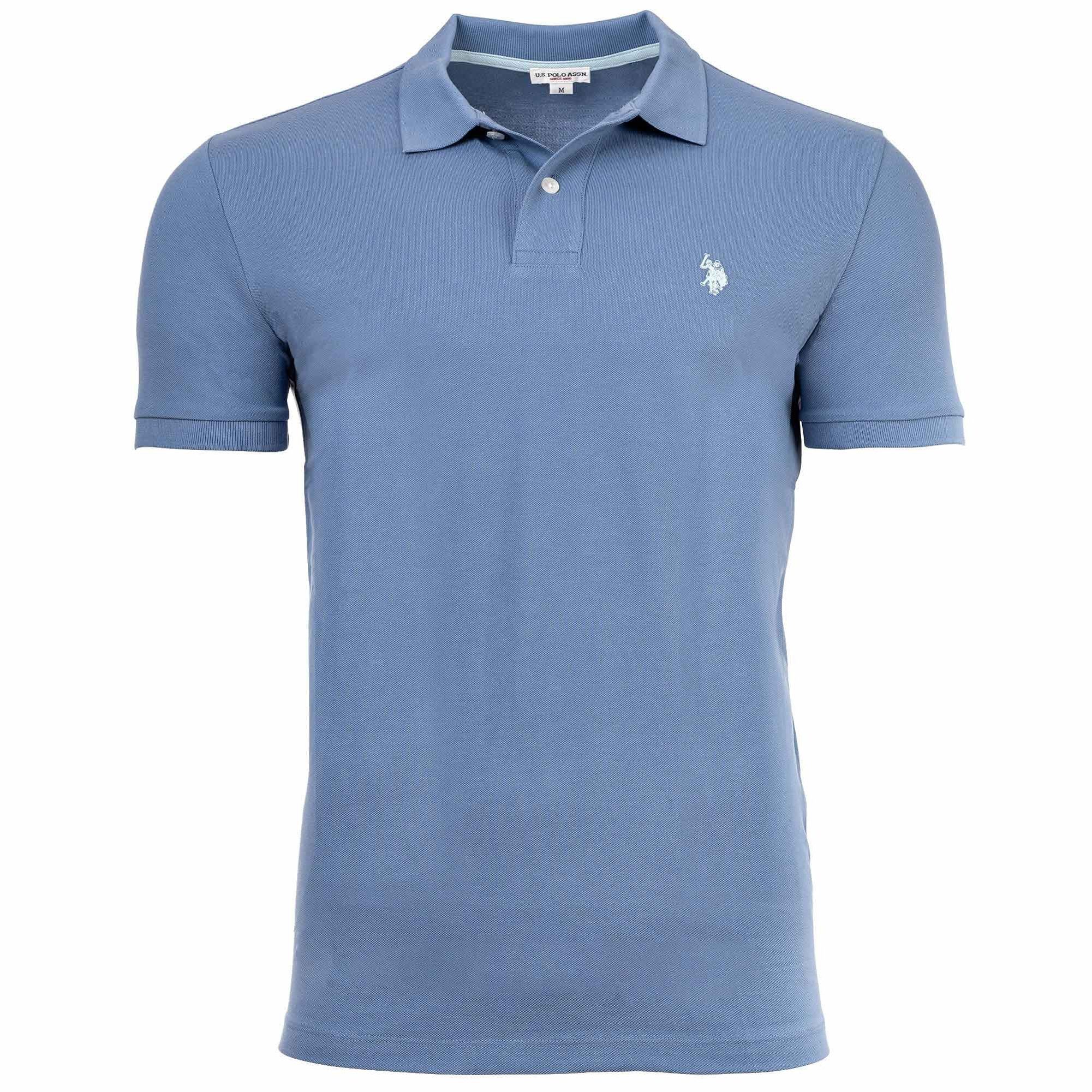 U.S. Polo Assn. Poloshirt Herren Poloshirt Baumwolle Carded Piquet günstig online kaufen