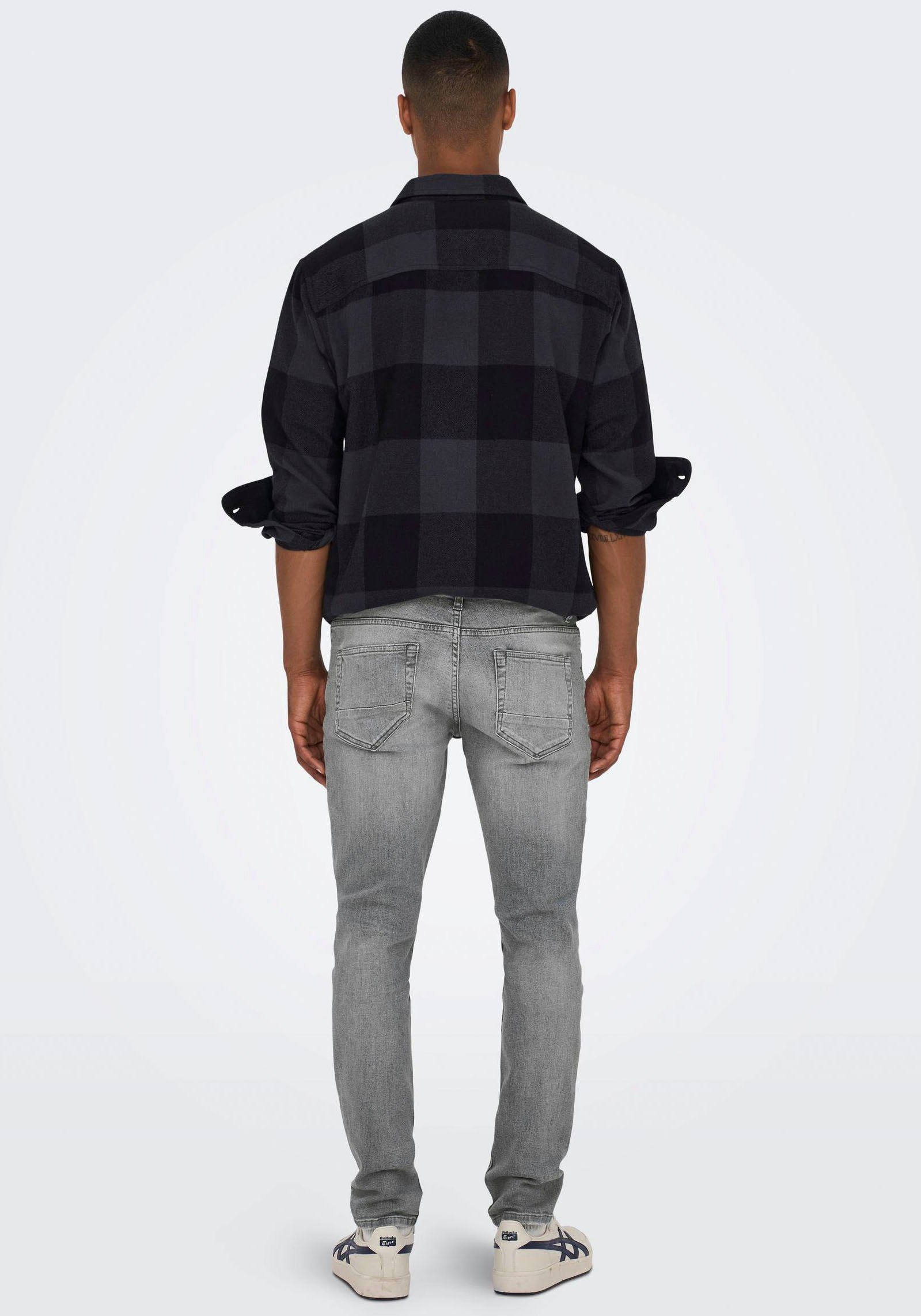 ONLY & SONS Slim-fit-Jeans ONSLOOM SLIM LBD 8263 AZG DNM NOOS